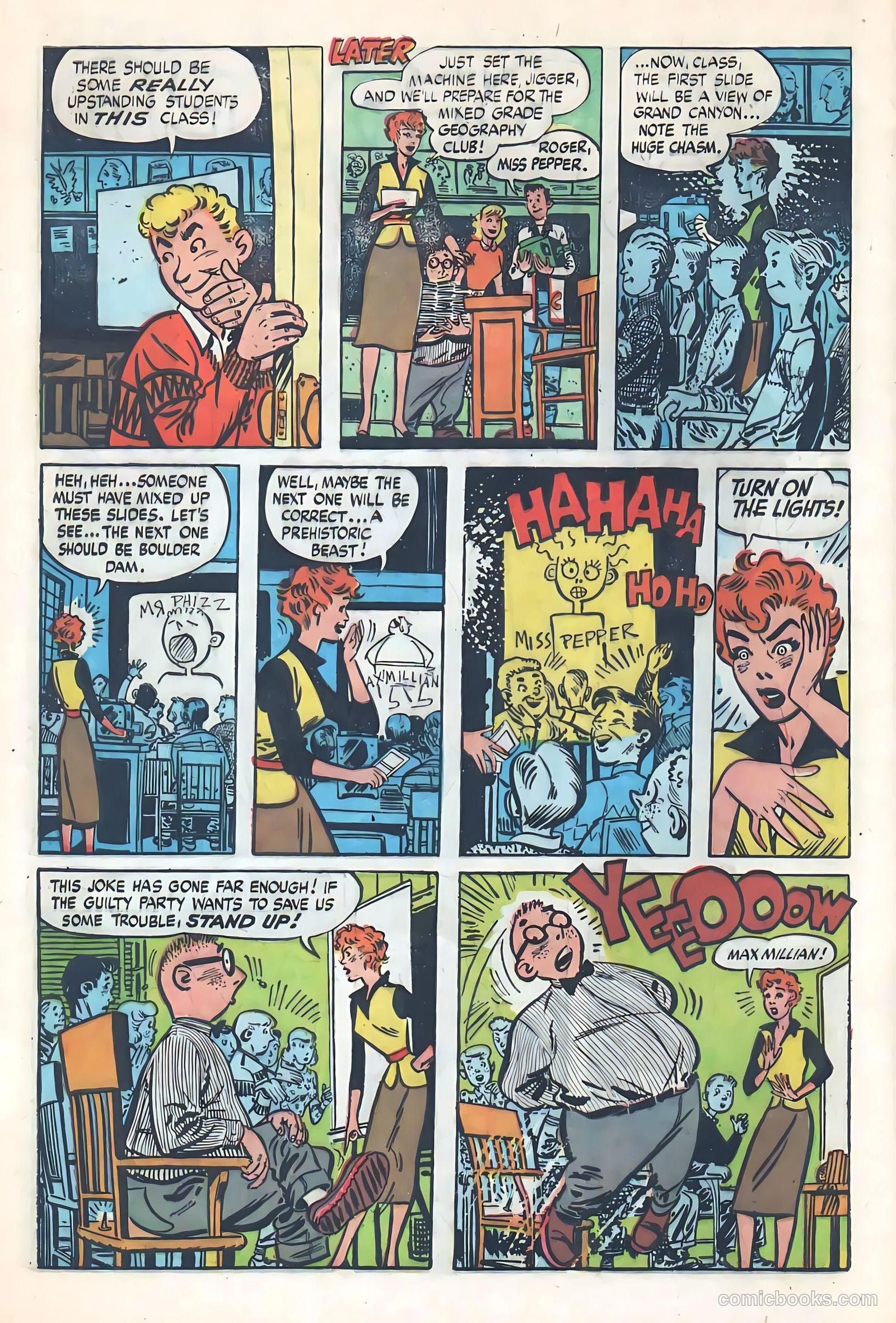 Meet Miss Pepper #5 (1954) — page 10 of 36