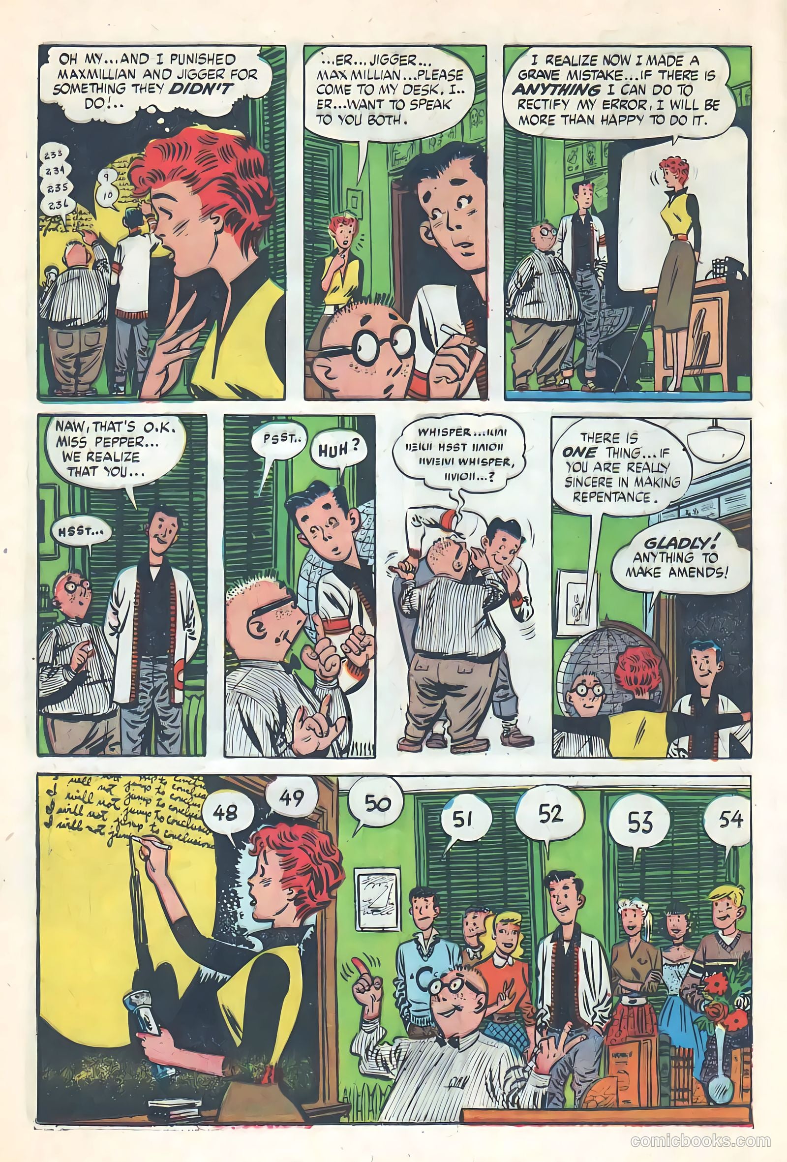 Meet Miss Pepper #5 (1954) — page 14 of 36
