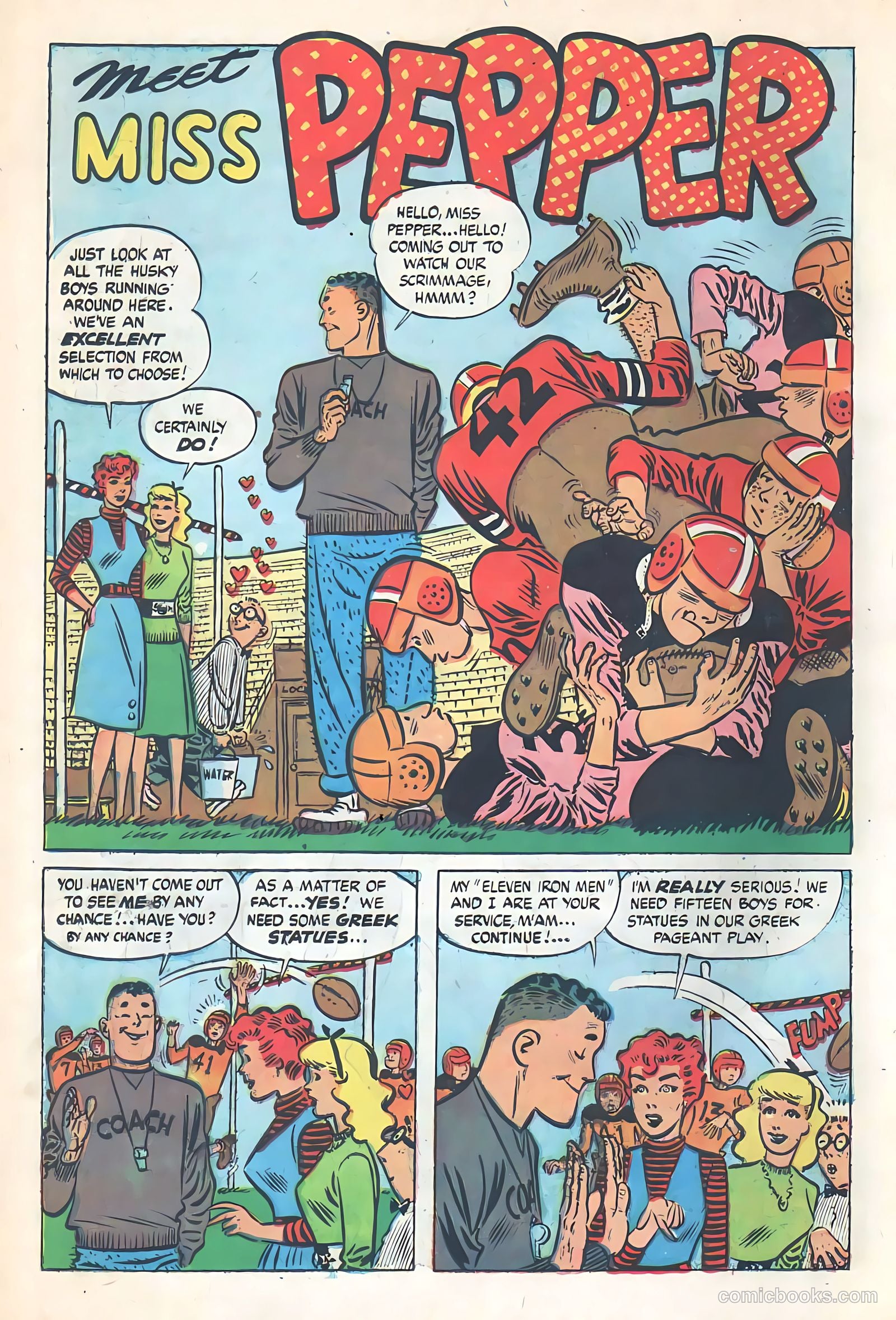 Meet Miss Pepper #5 (1954) — page 20 of 36