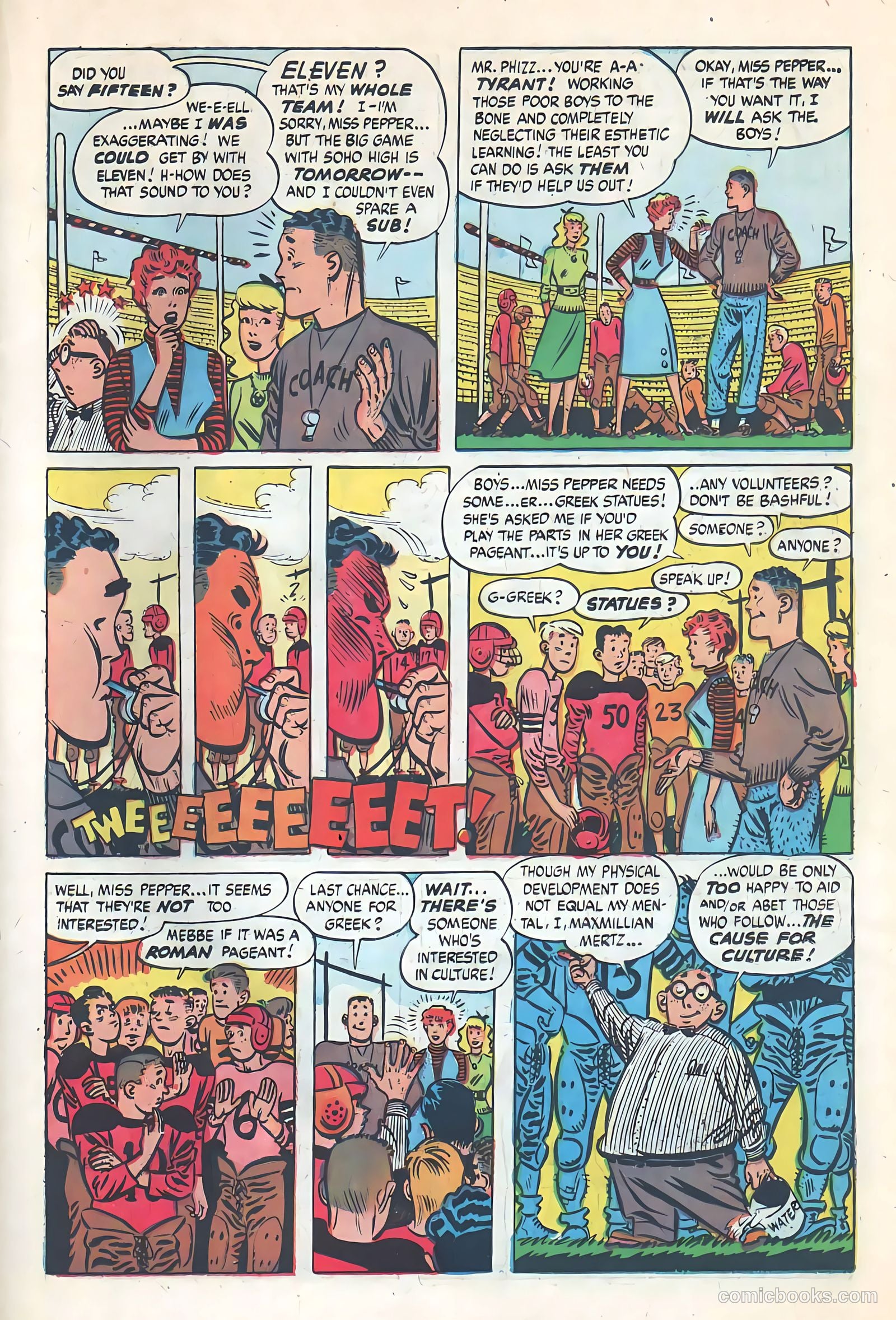 Meet Miss Pepper #5 (1954) — page 21 of 36