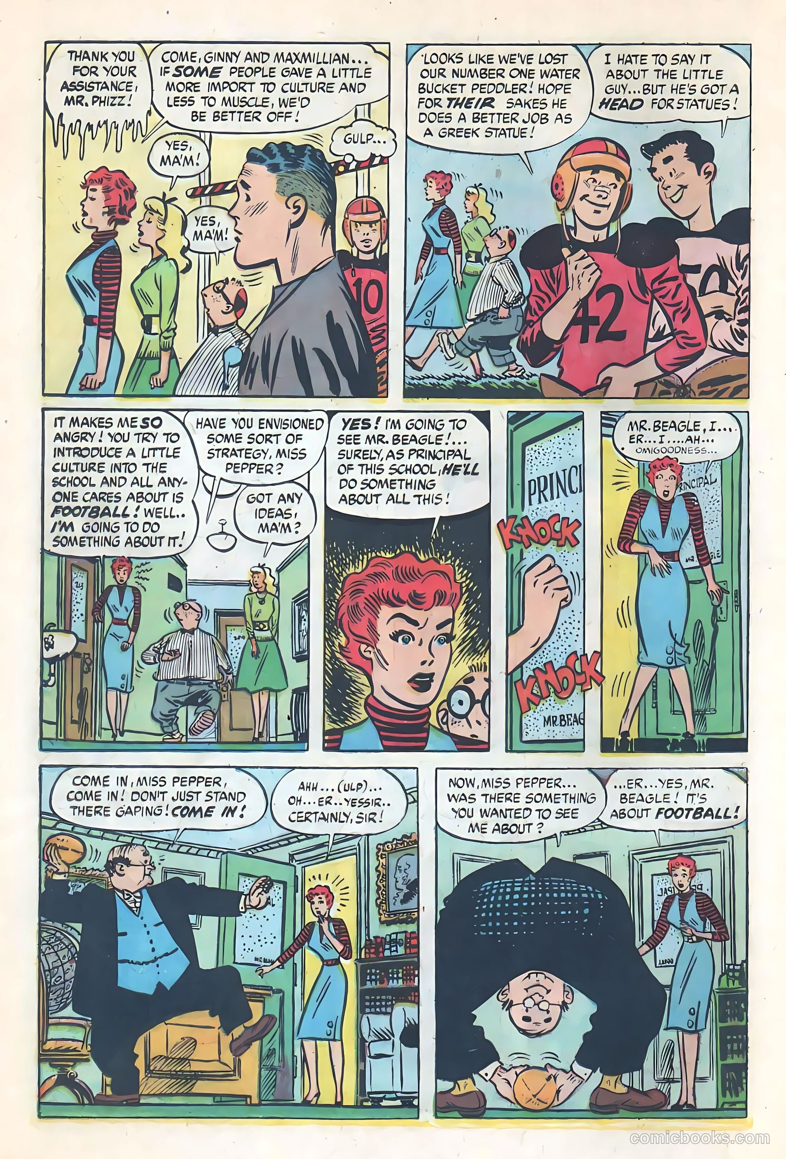 Meet Miss Pepper #5 (1954) — page 22 of 36