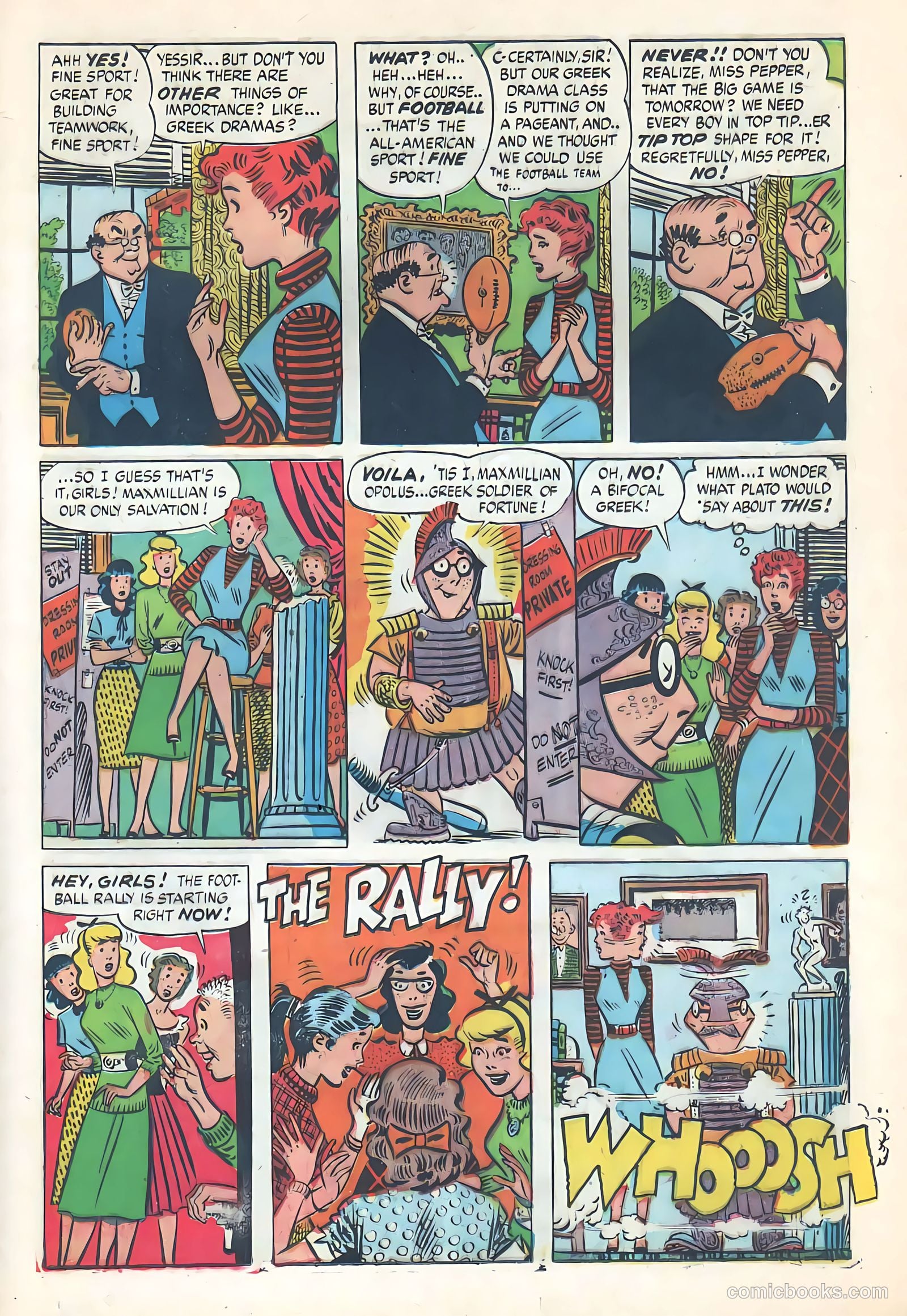 Meet Miss Pepper #5 (1954) — page 23 of 36