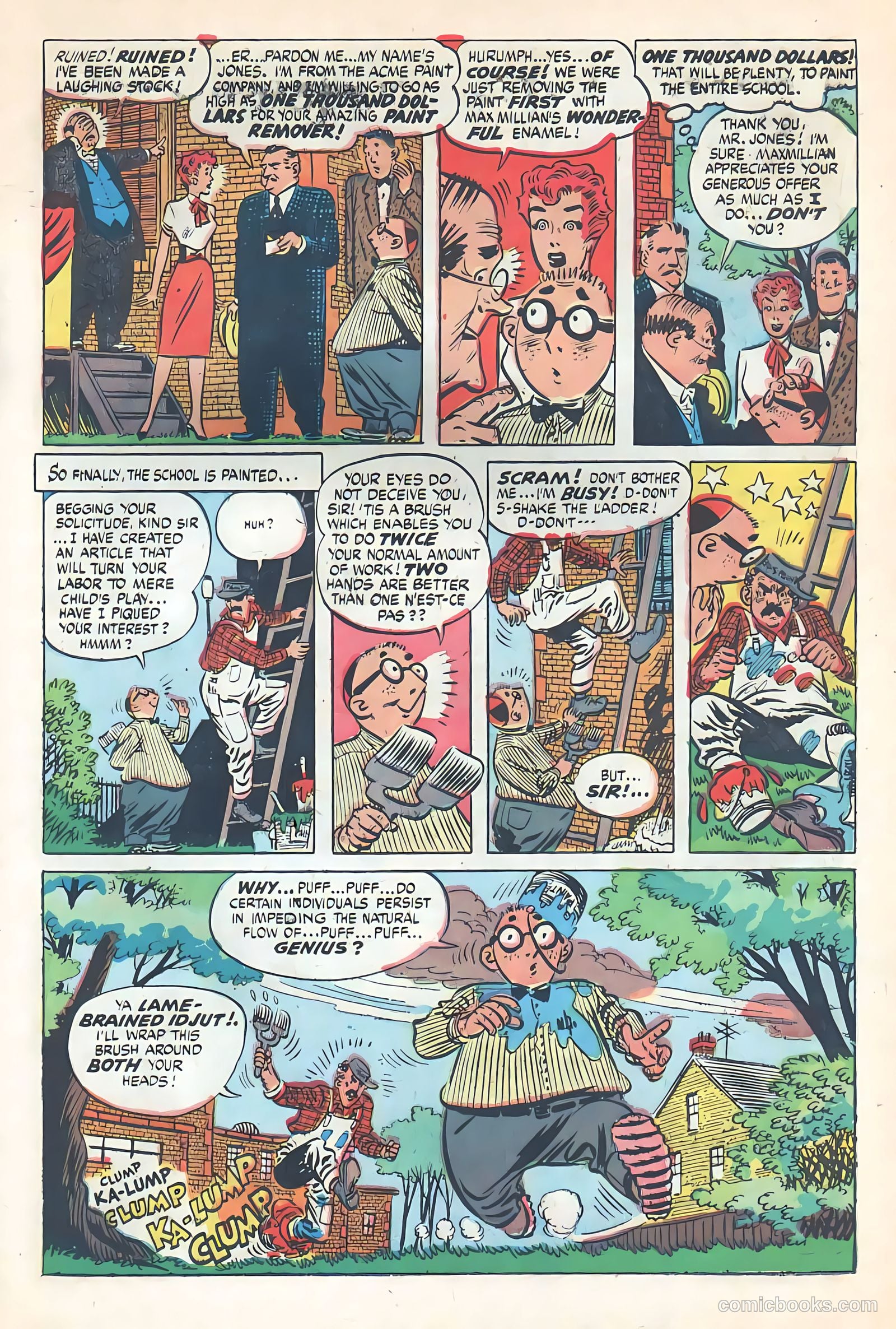 Meet Miss Pepper #5 (1954) — page 33 of 36