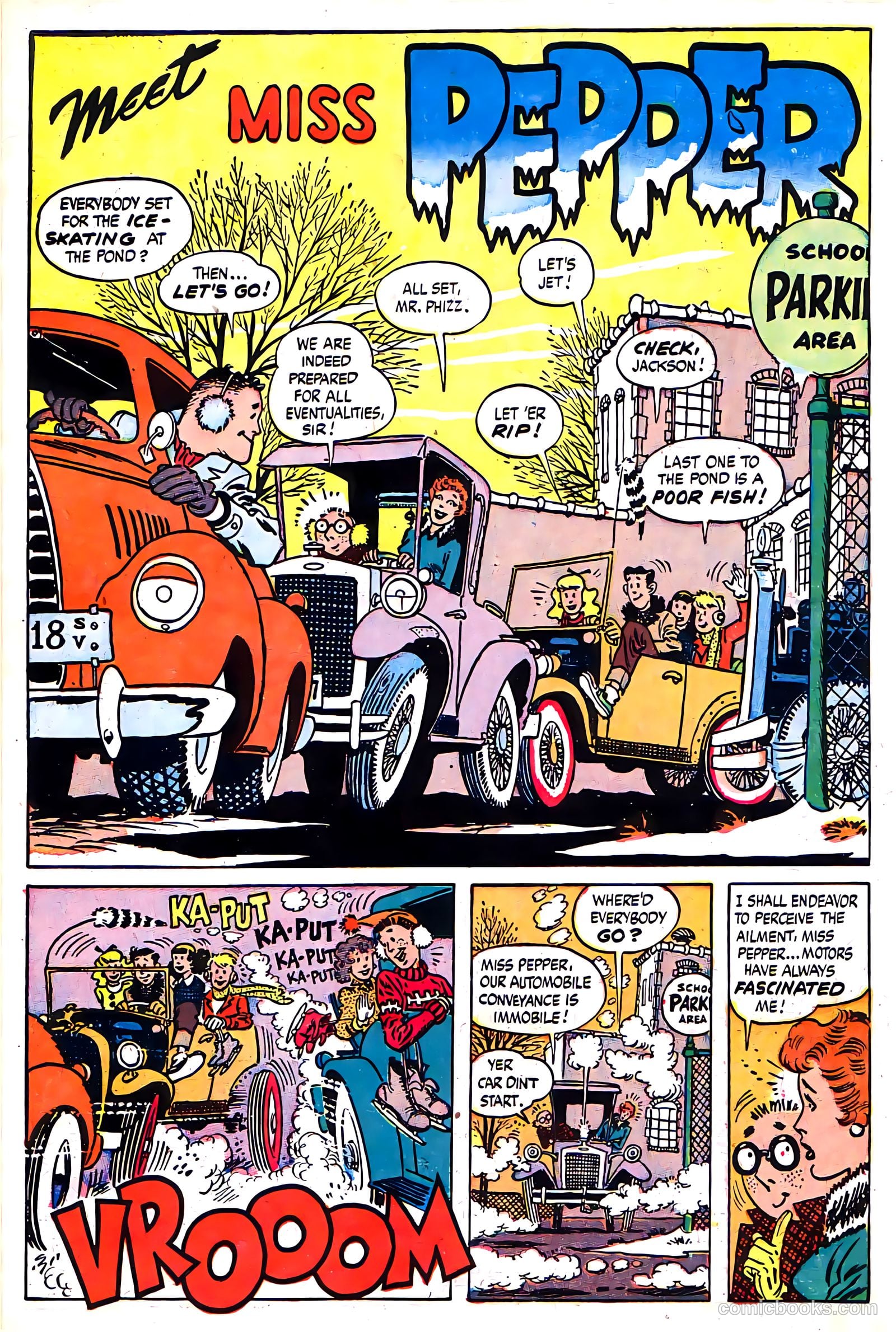Meet Miss Pepper #6 (1954) — page 3 of 36