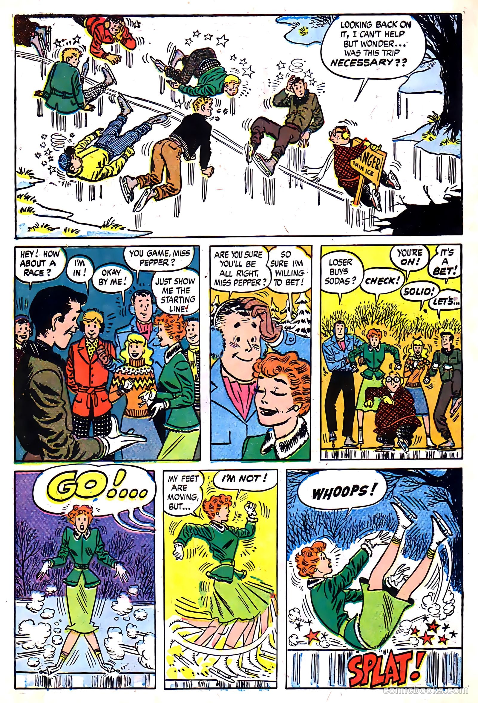 Meet Miss Pepper #6 (1954) — page 6 of 36