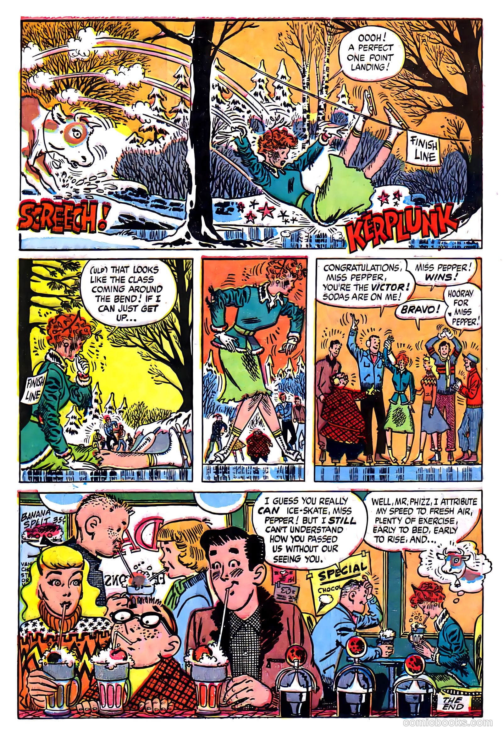 Meet Miss Pepper #6 (1954) — page 8 of 36