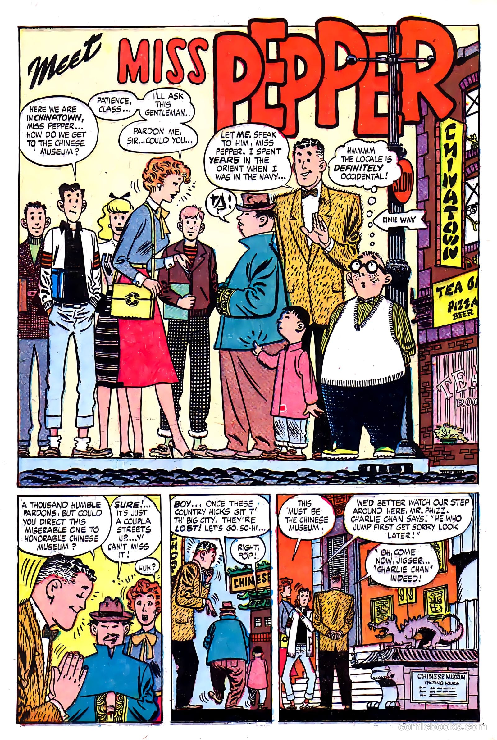 Meet Miss Pepper #6 (1954) — page 12 of 36