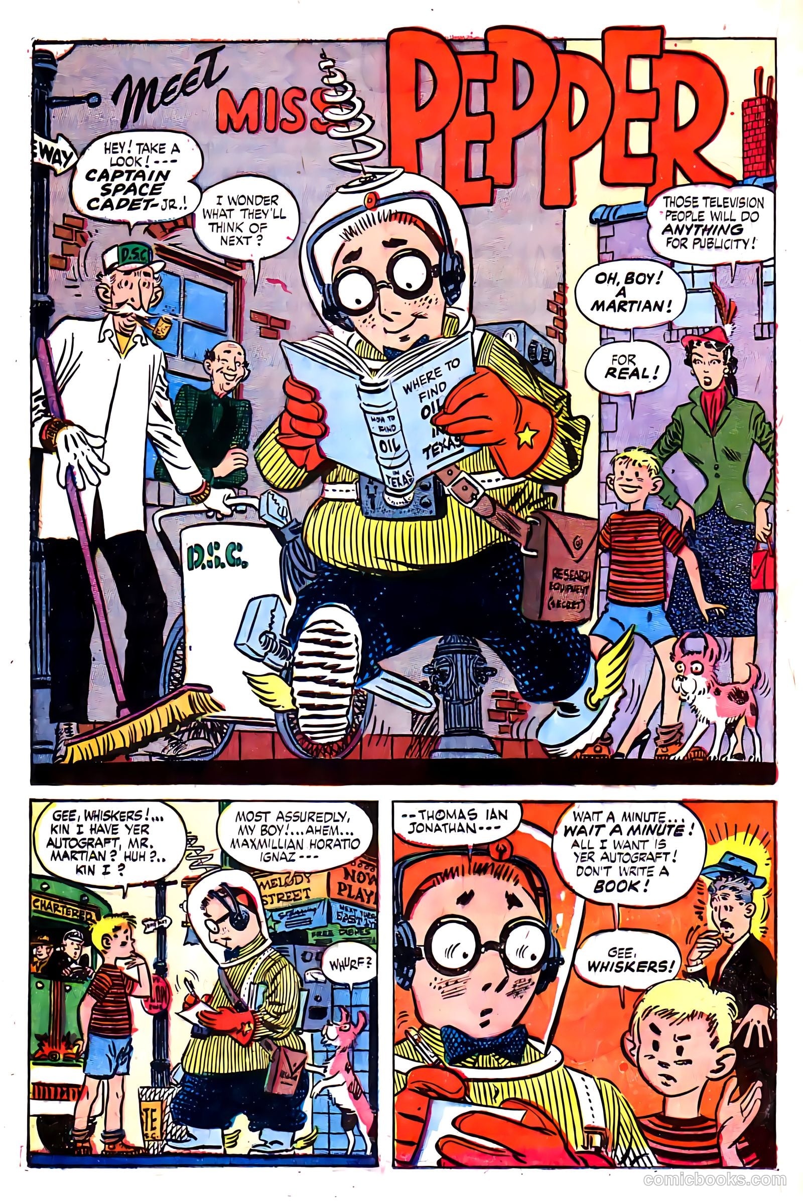 Meet Miss Pepper #6 (1954) — page 20 of 36