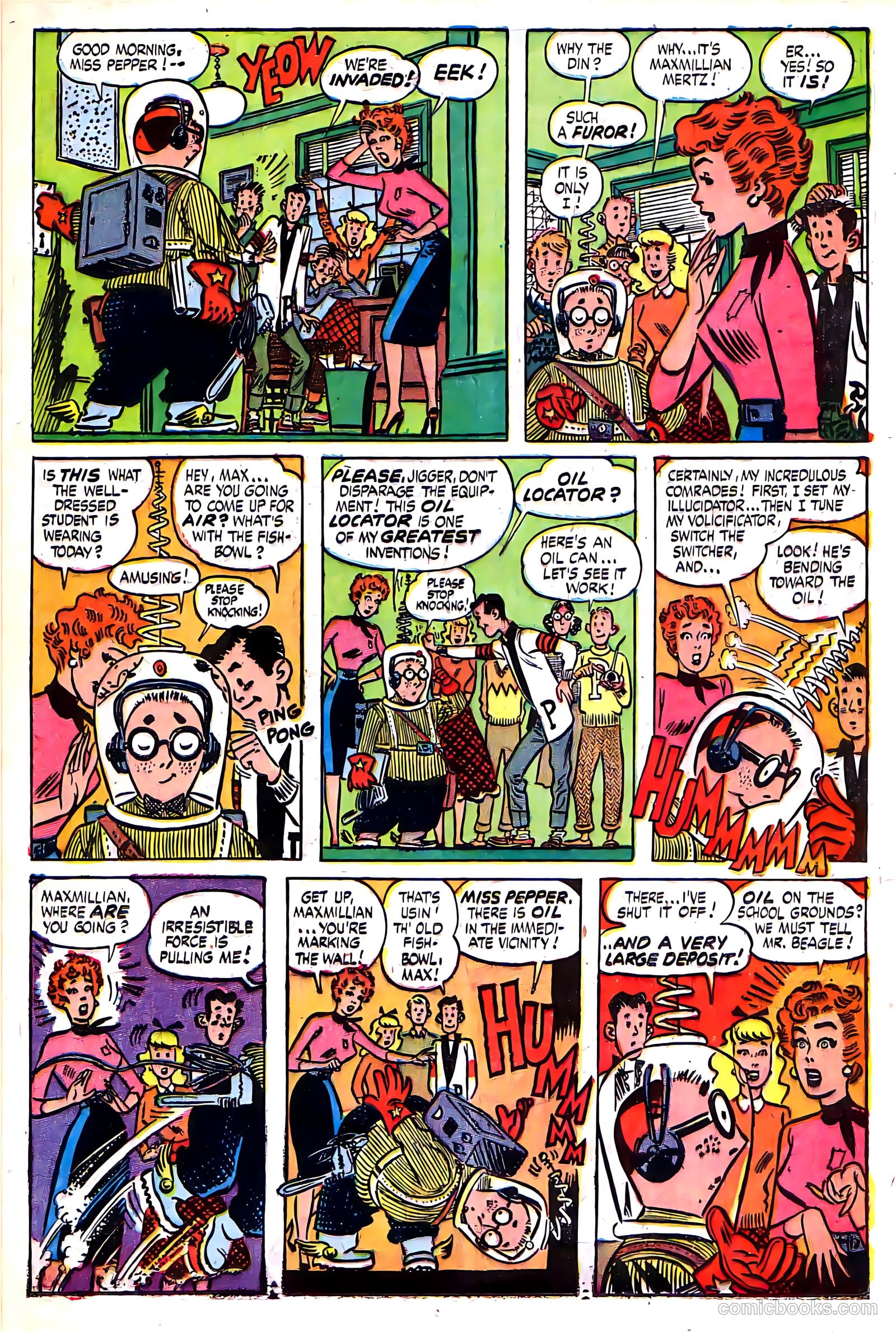 Meet Miss Pepper #6 (1954) — page 21 of 36