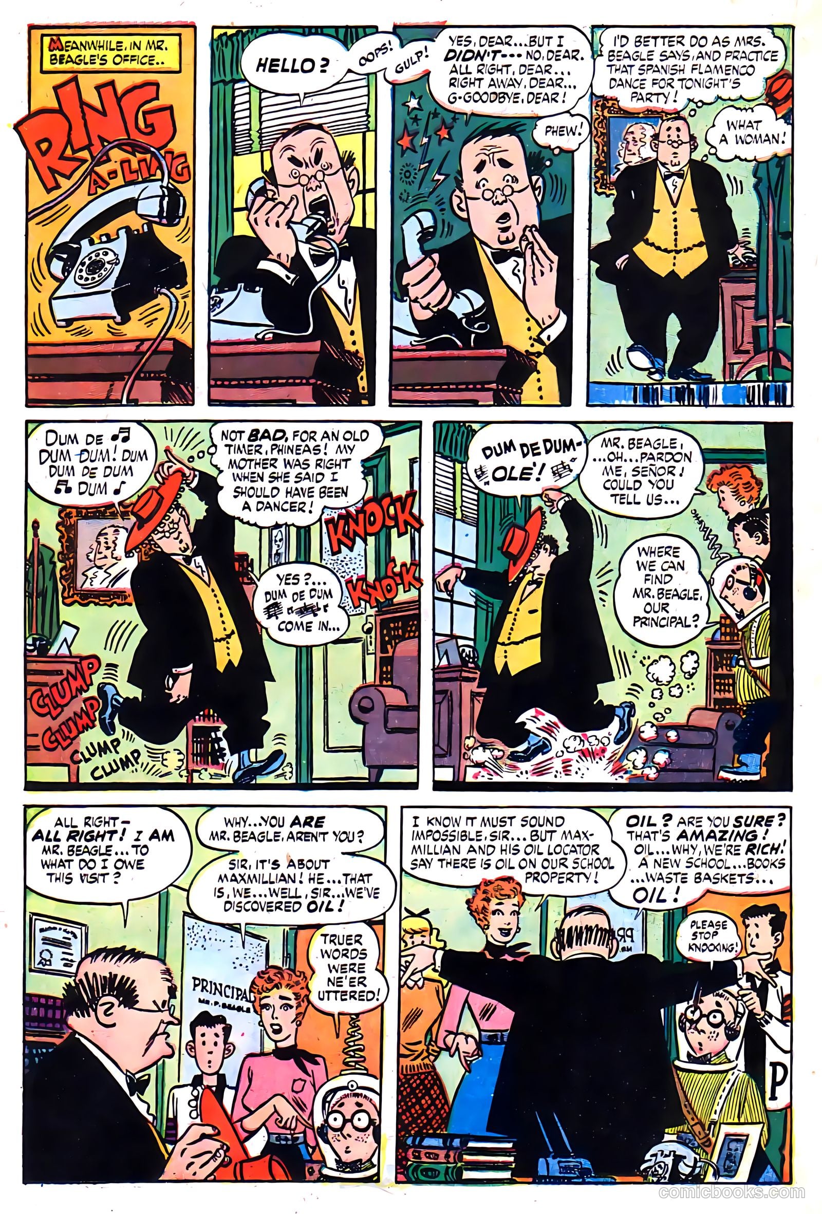 Meet Miss Pepper #6 (1954) — page 22 of 36