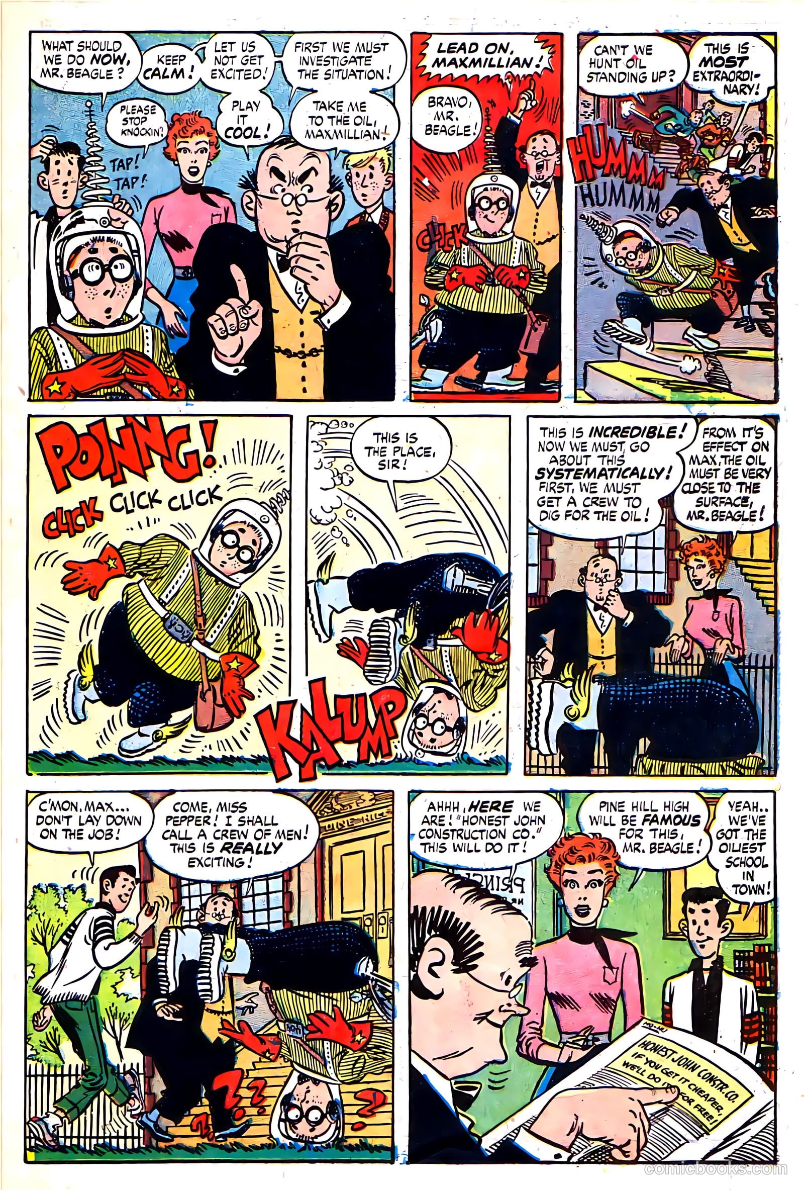 Meet Miss Pepper #6 (1954) — page 23 of 36