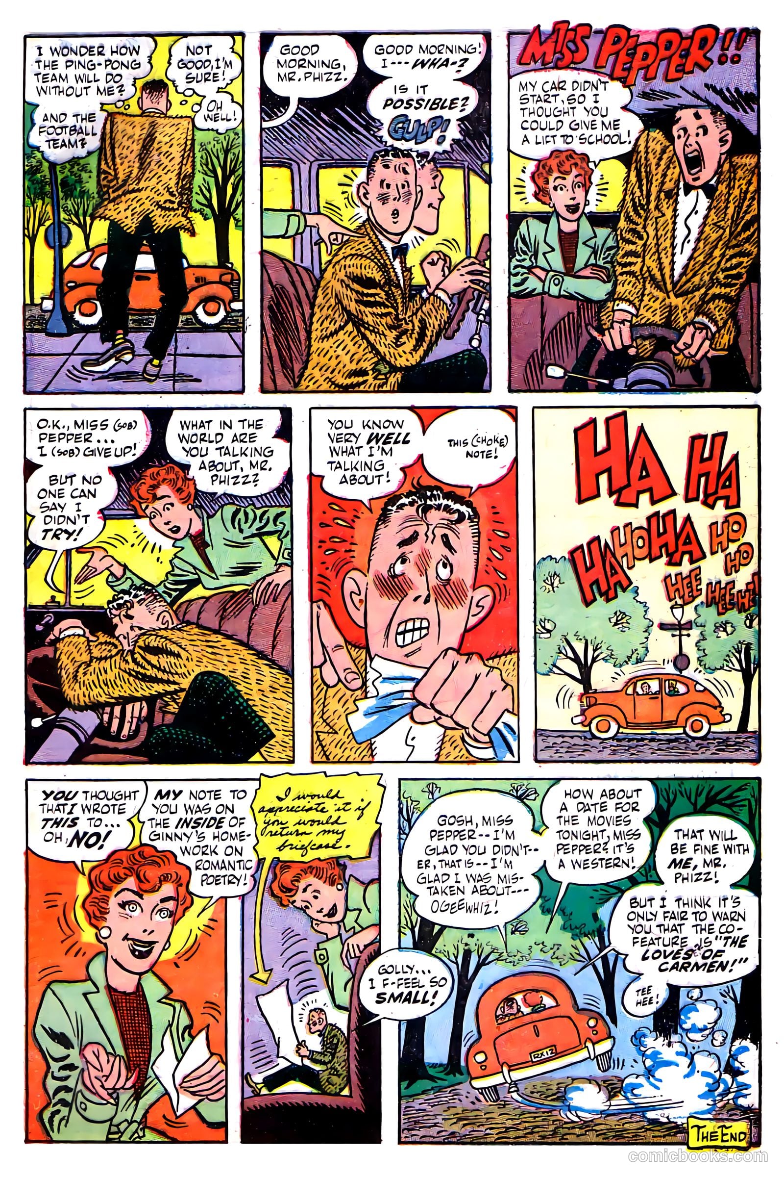 Meet Miss Pepper #6 (1954) — page 33 of 36