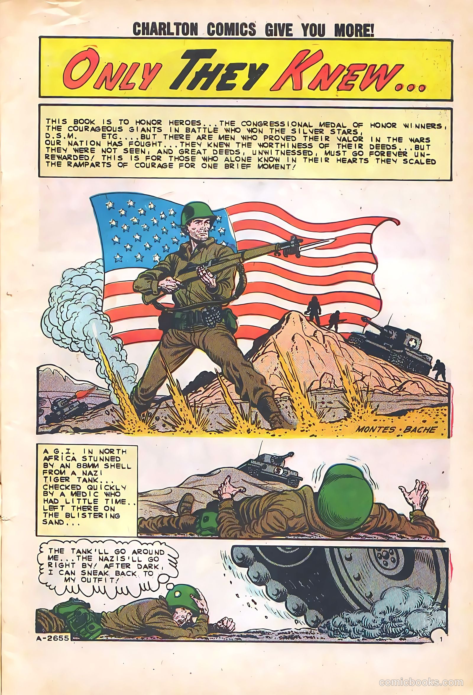 Army War Heroes #1 (1963) — page 3 of 36
