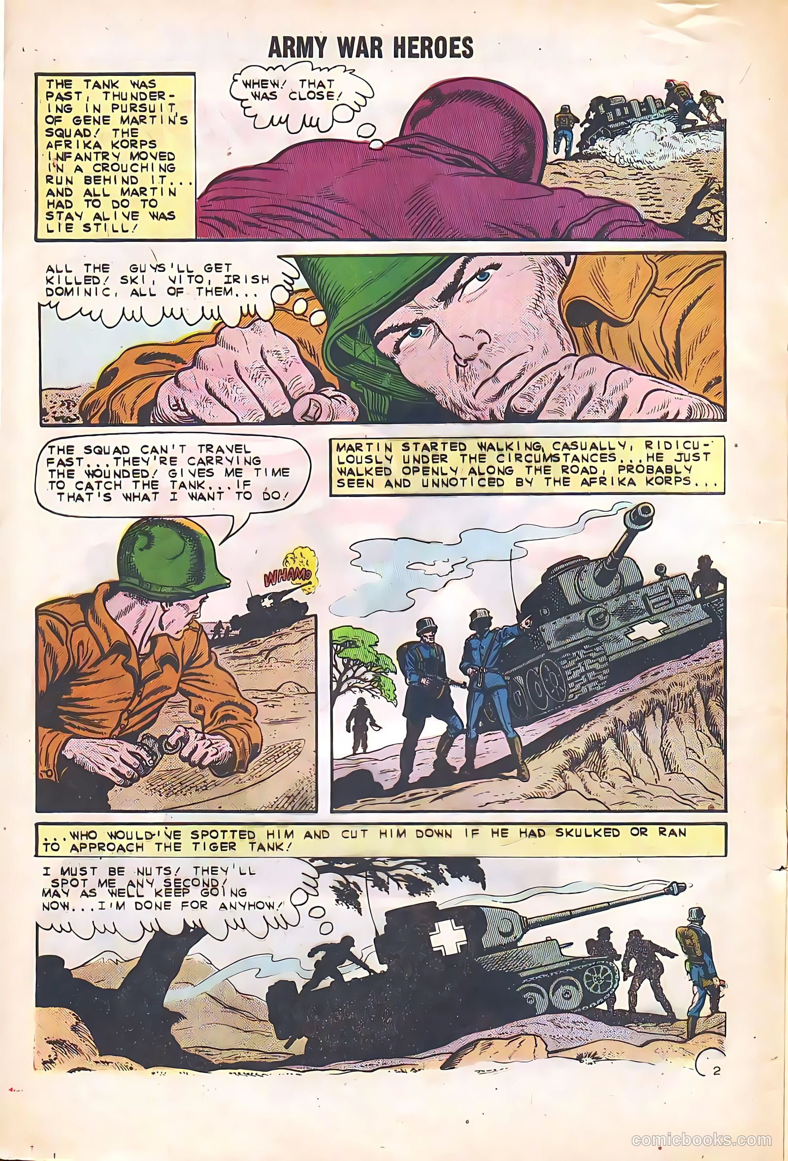 Army War Heroes #1 (1963) — page 4 of 36
