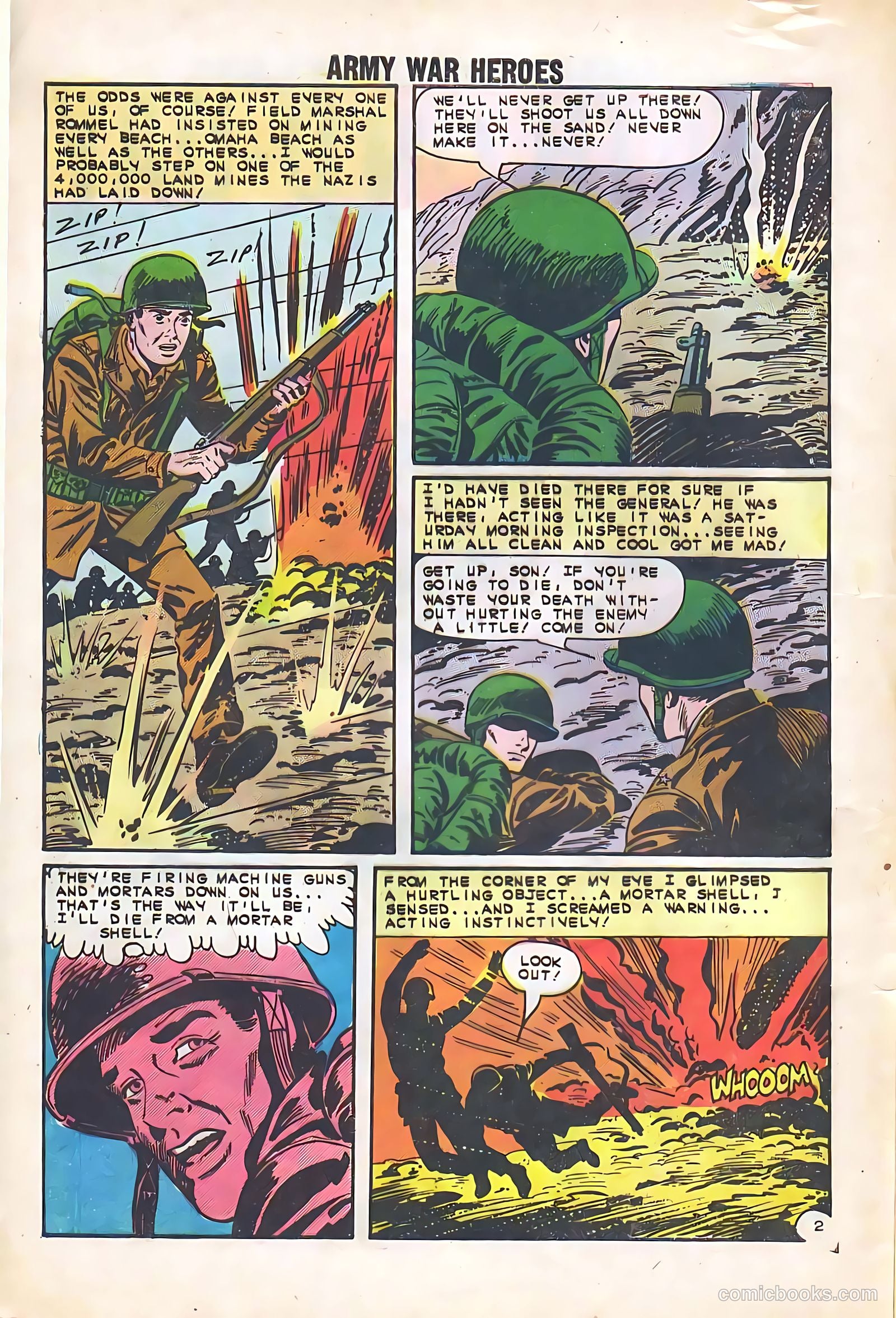 Army War Heroes #1 (1963) — page 8 of 36