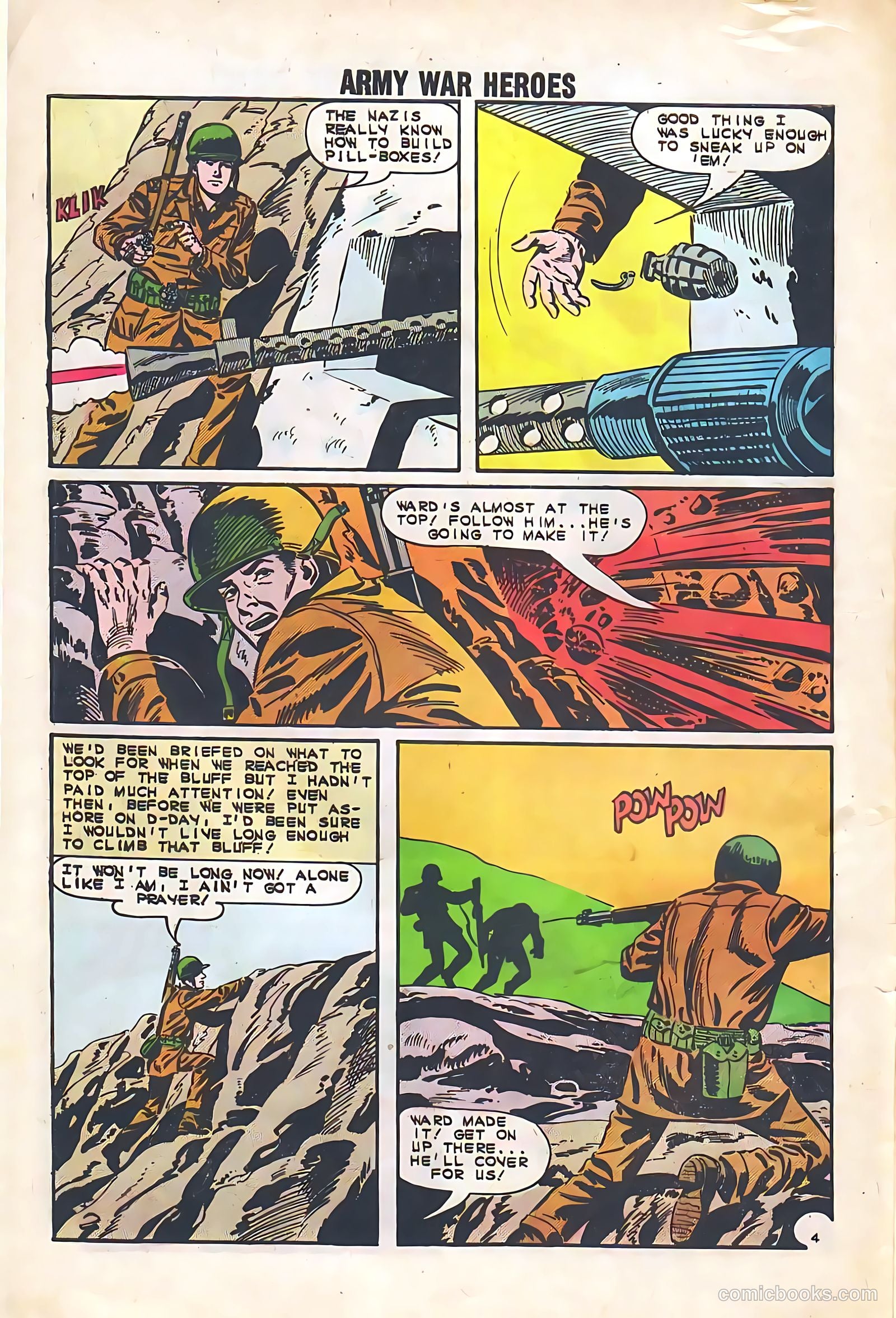 Army War Heroes #1 (1963) — page 10 of 36