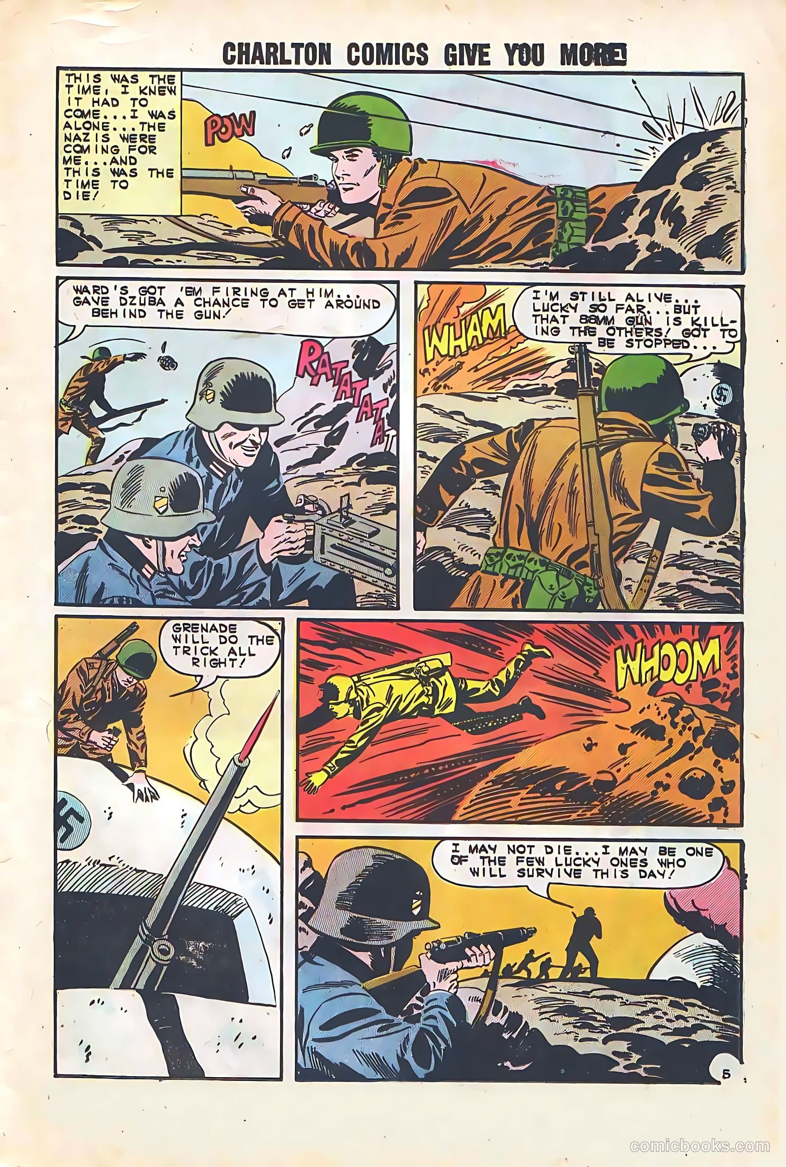 Army War Heroes #1 (1963) — page 11 of 36