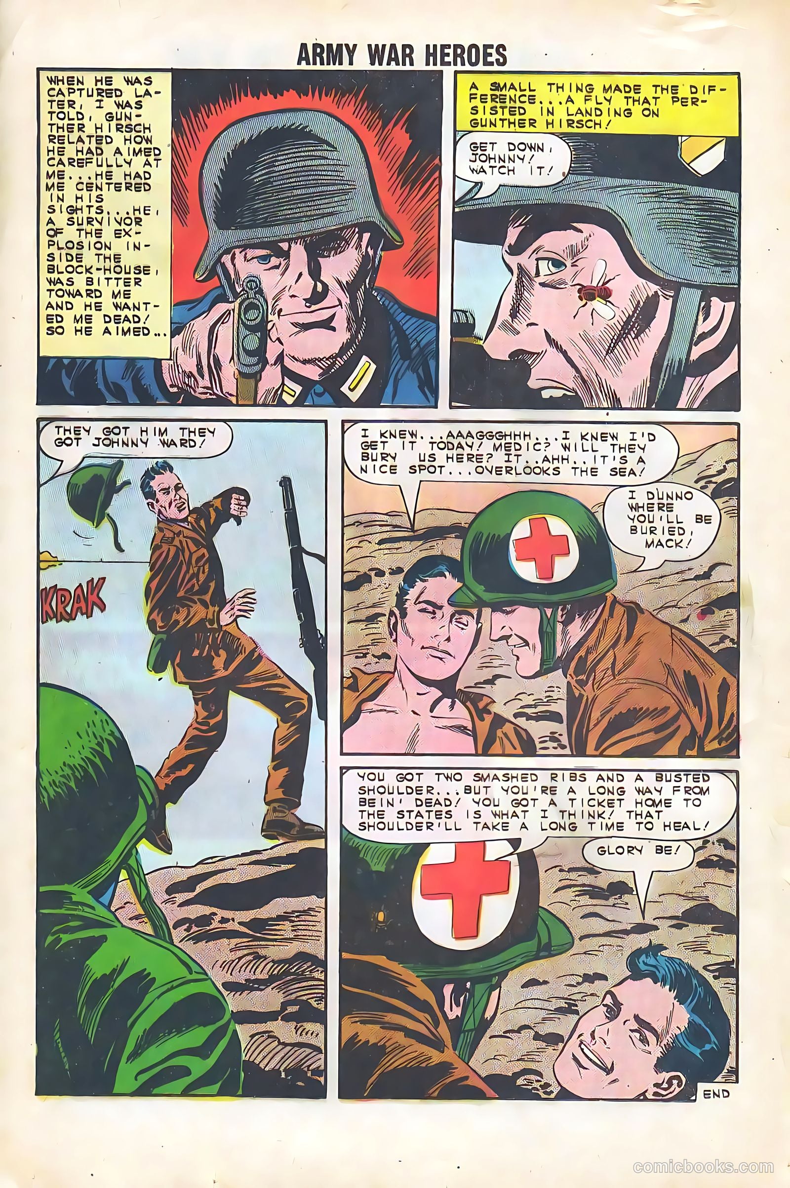 Army War Heroes #1 (1963) — page 12 of 36