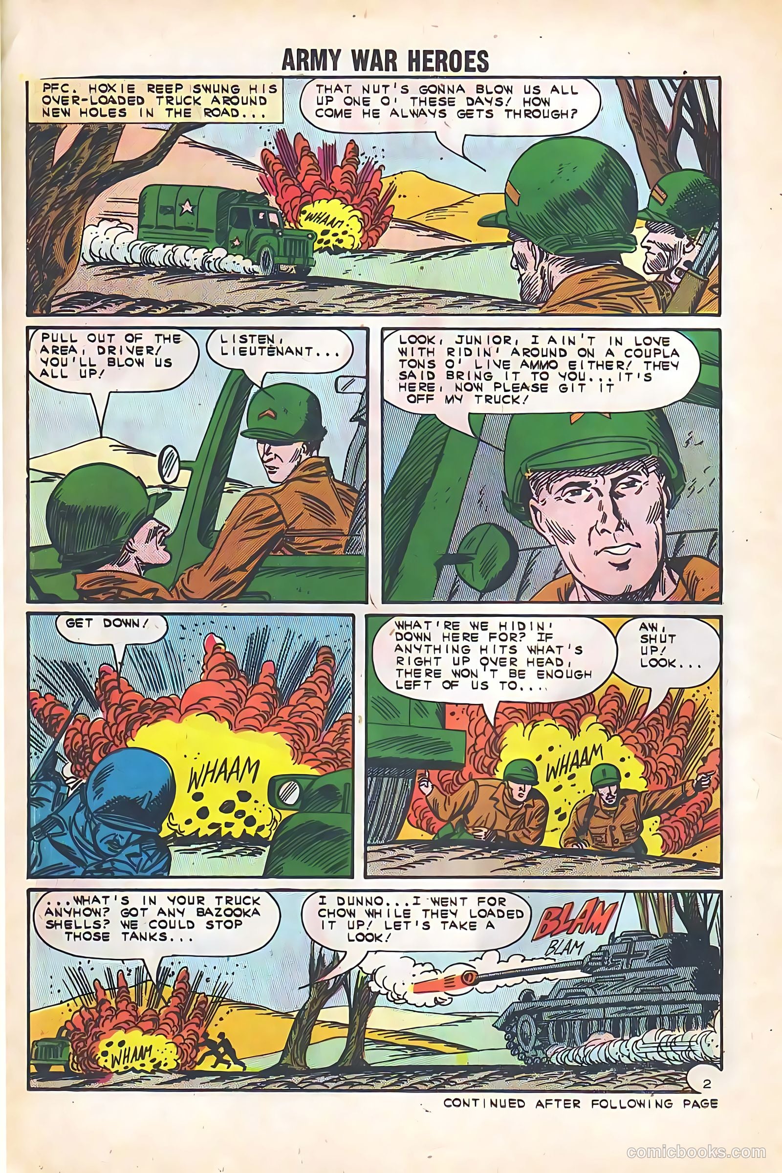 Army War Heroes #1 (1963) — page 14 of 36