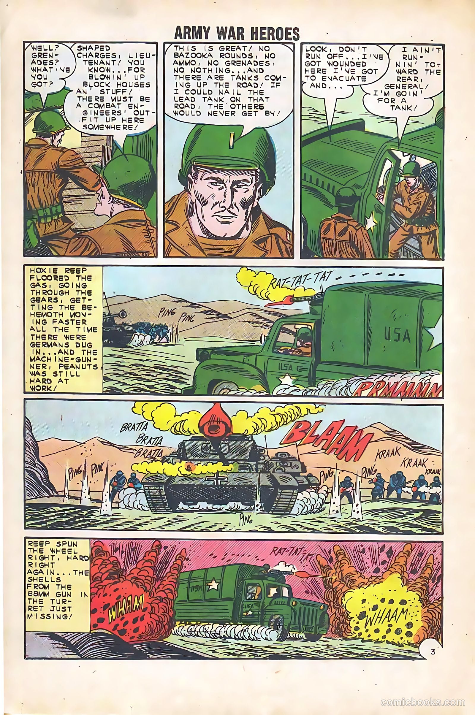 Army War Heroes #1 (1963) — page 16 of 36