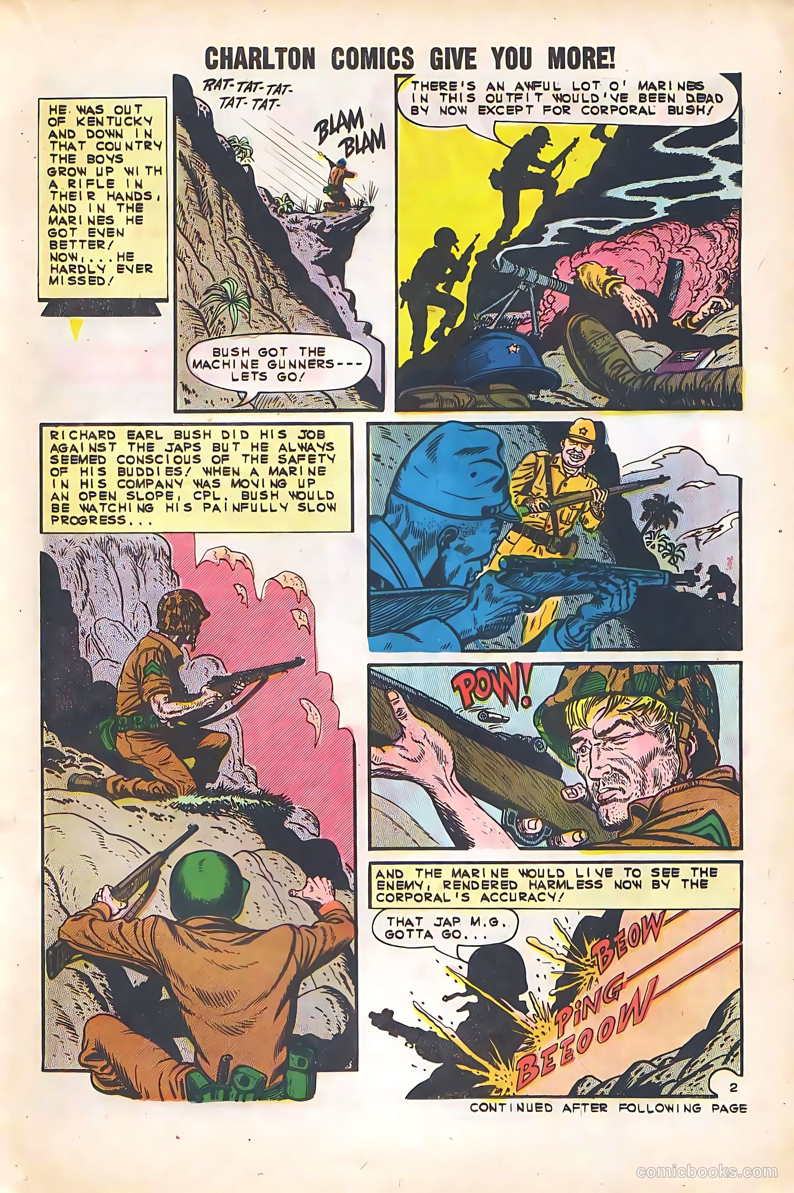 Army War Heroes #1 (1963) — page 21 of 36