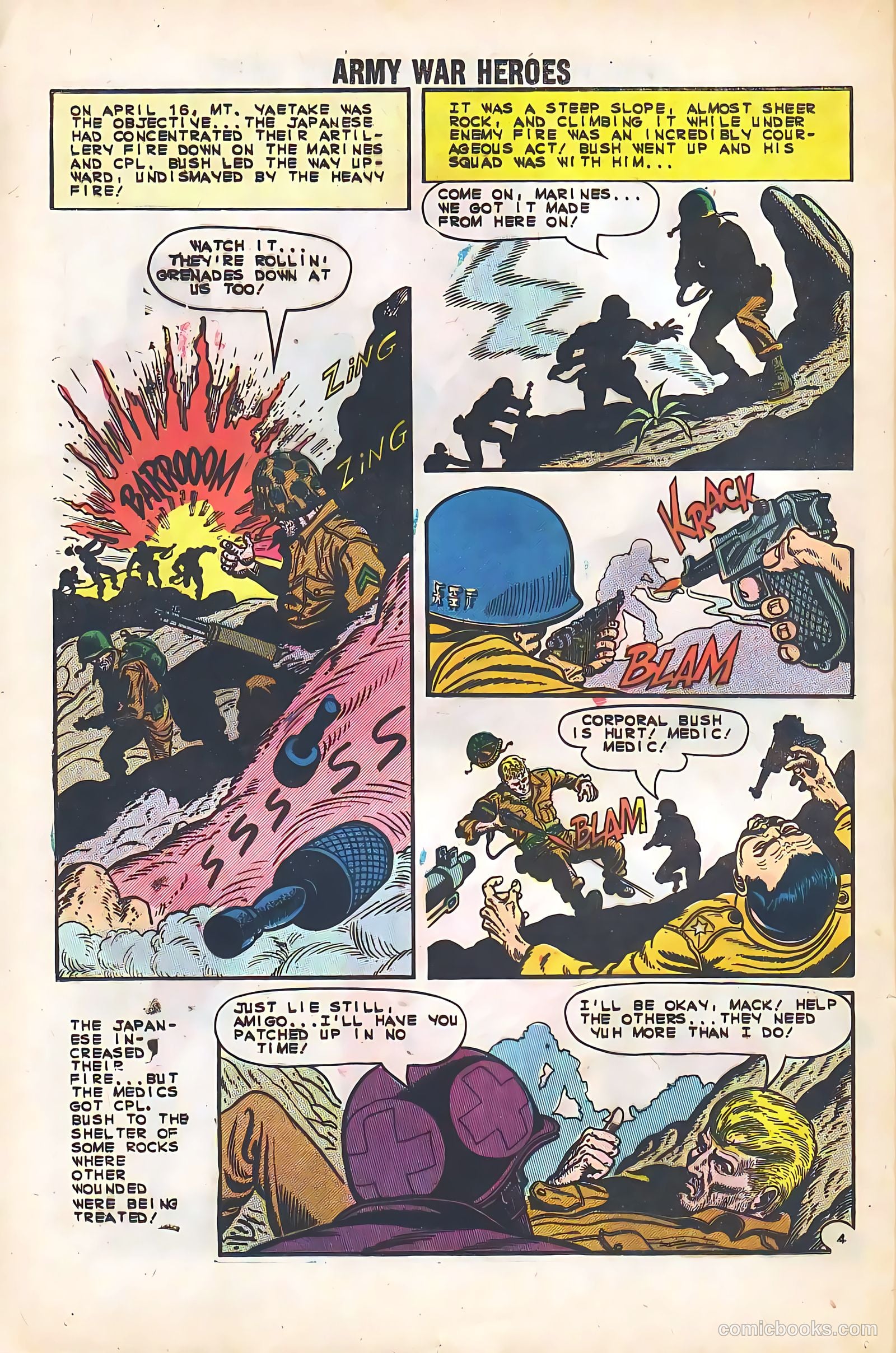 Army War Heroes #1 (1963) — page 24 of 36