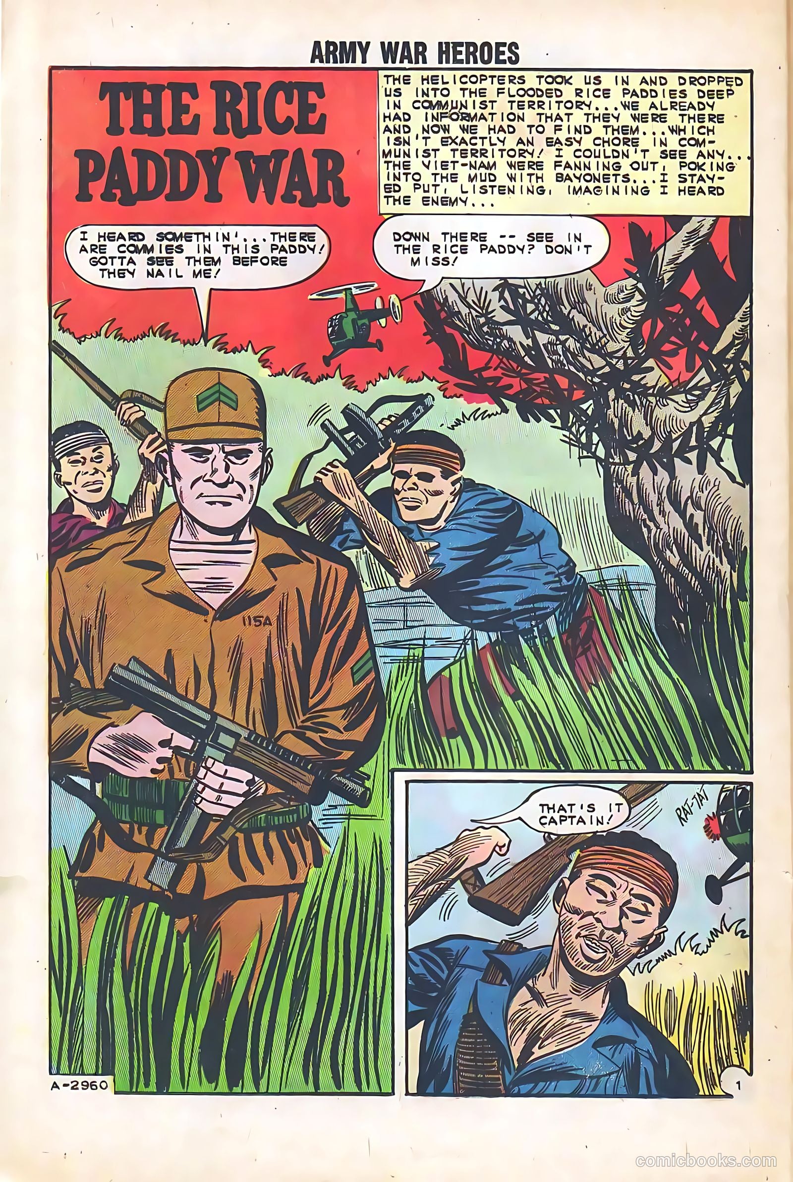 Army War Heroes #1 (1963) — page 26 of 36