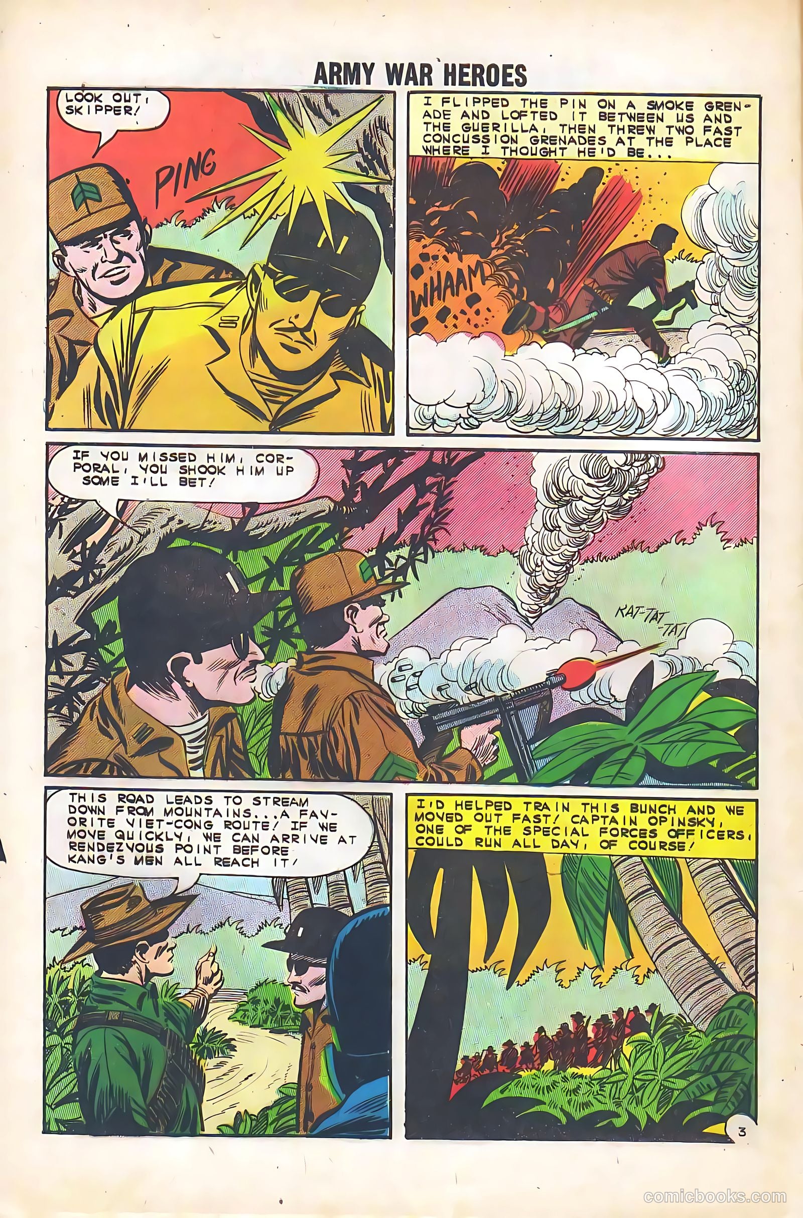 Army War Heroes #1 (1963) — page 28 of 36