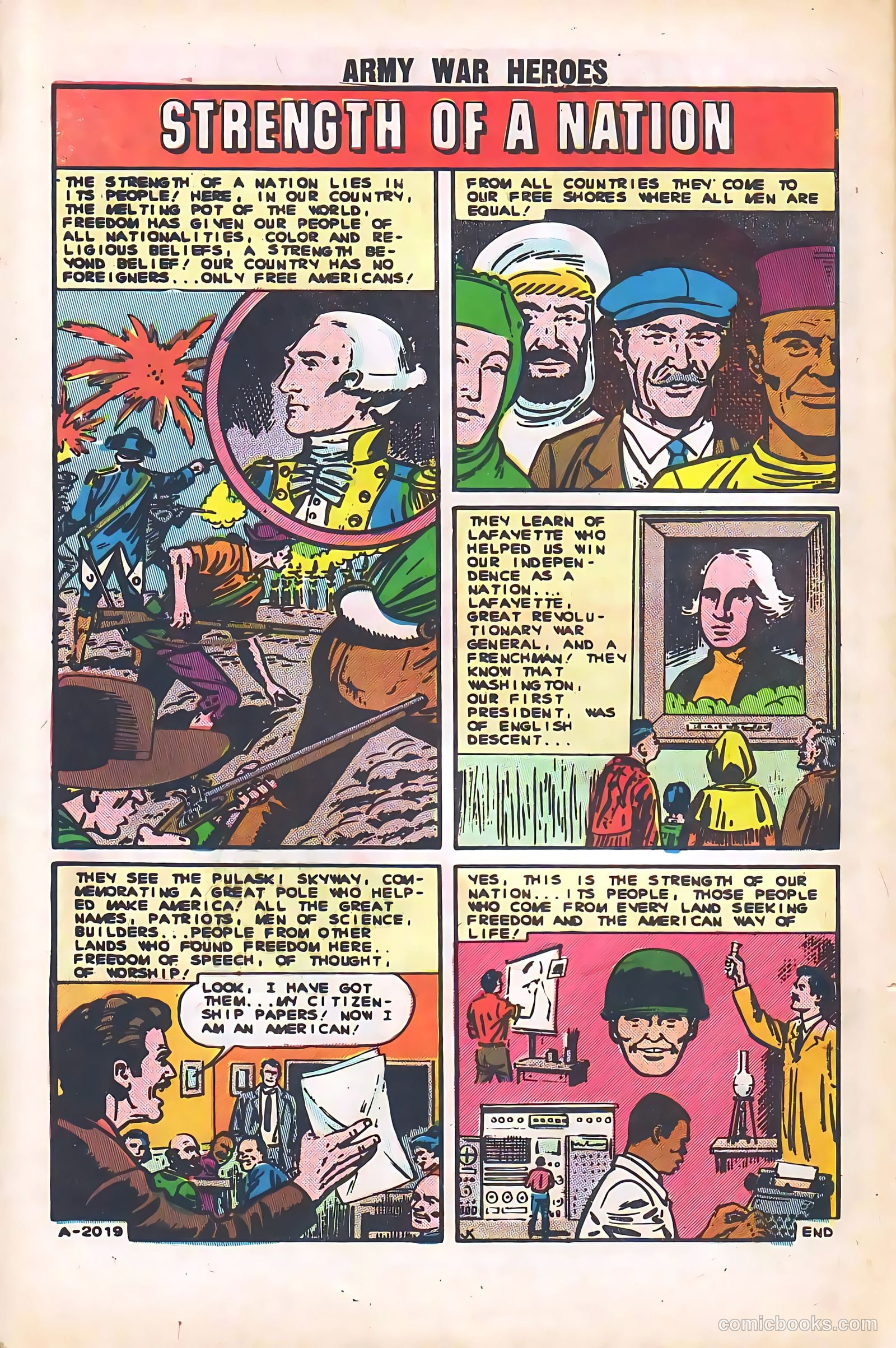 Army War Heroes #1 (1963) — page 32 of 36