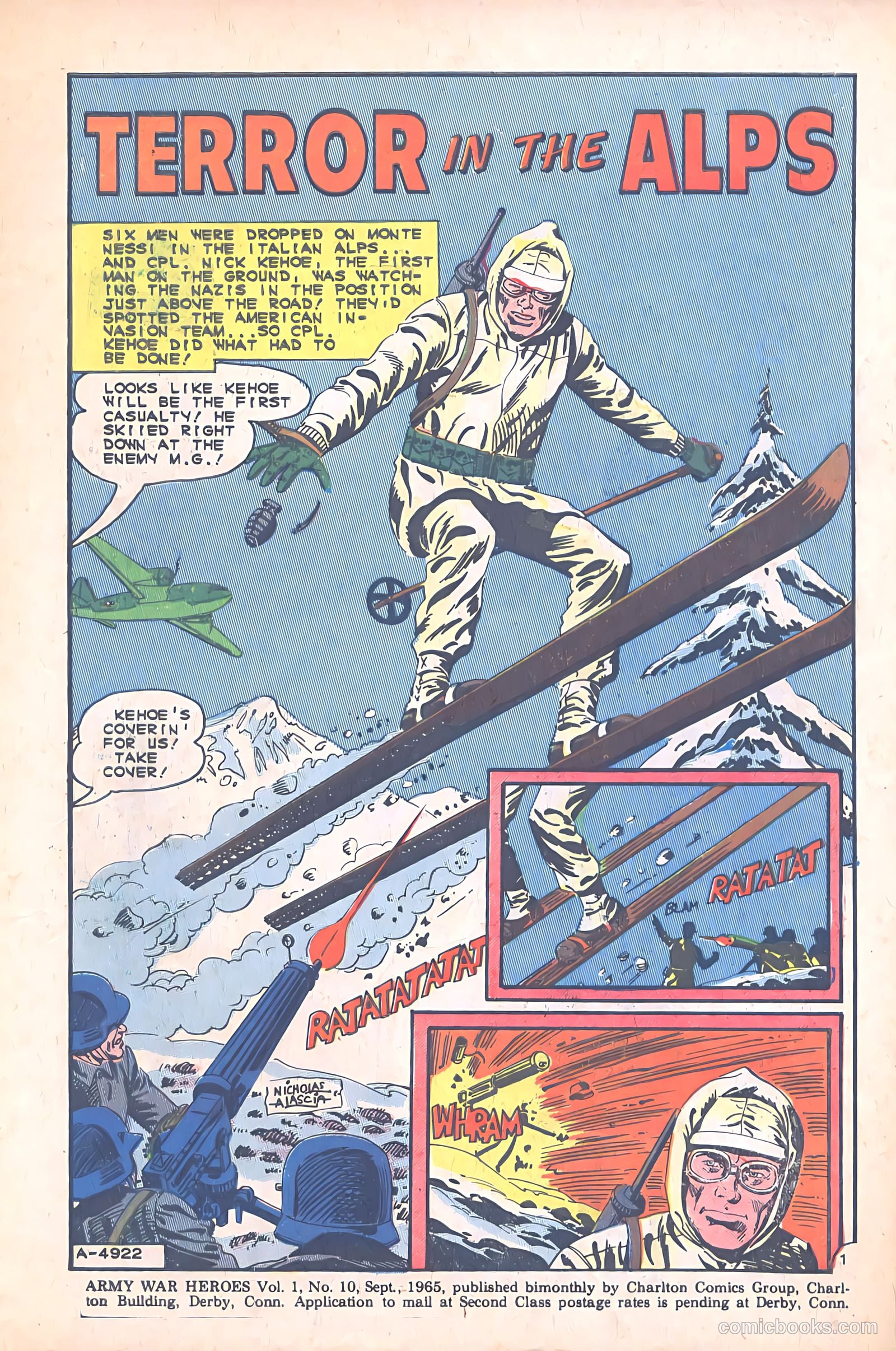 Army War Heroes #10 (1965) — page 3 of 36