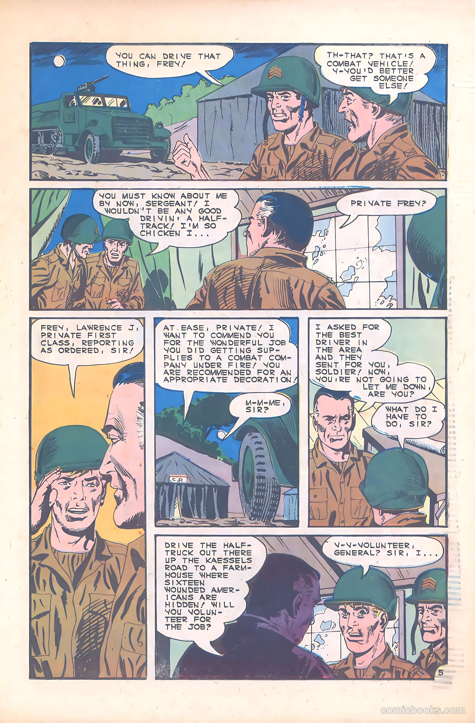 Army War Heroes #10 (1965) — page 19 of 36