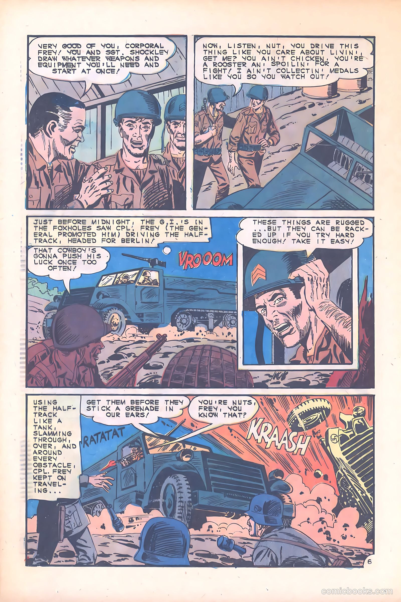 Army War Heroes #10 (1965) — page 20 of 36