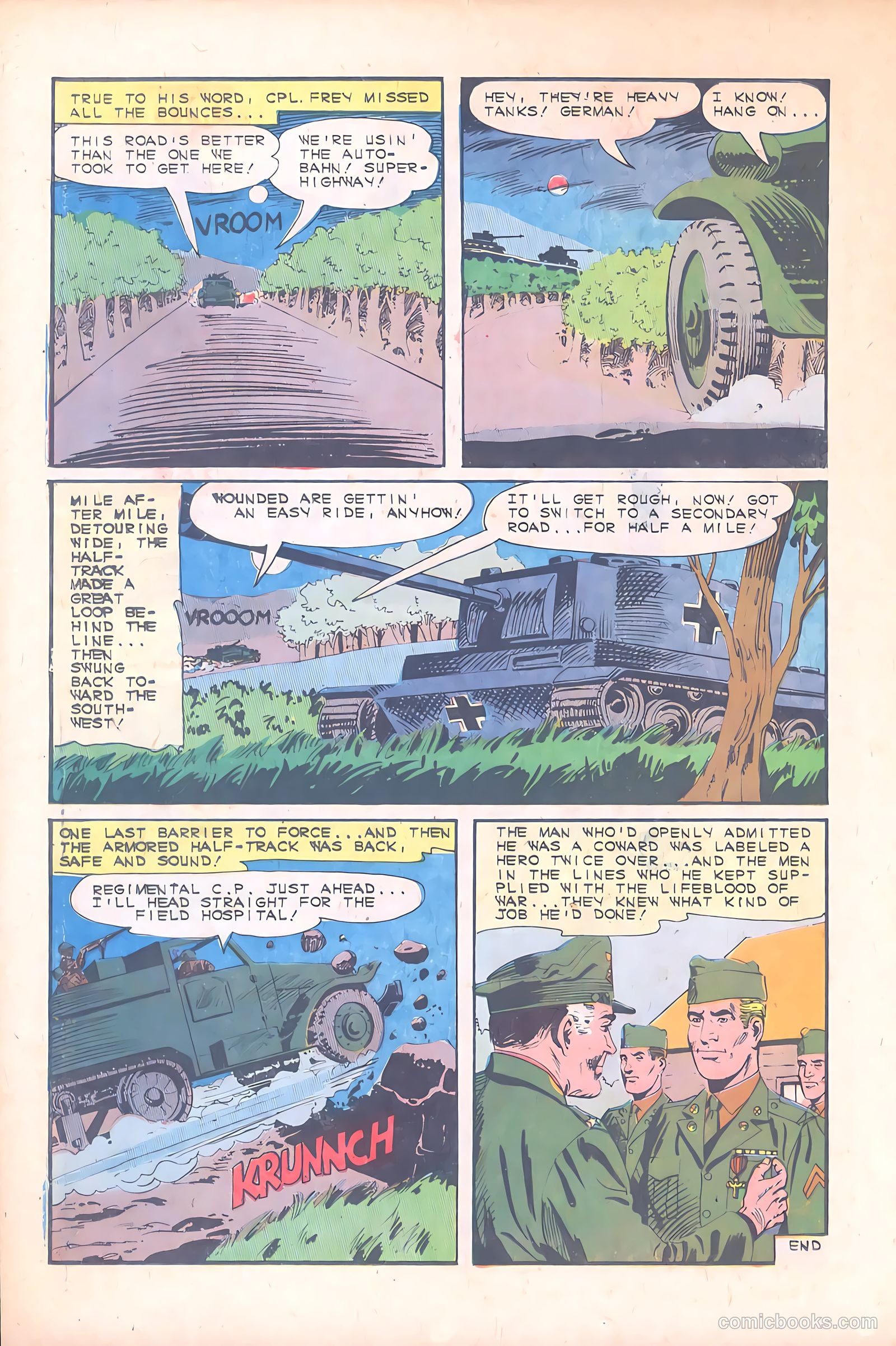 Army War Heroes #10 (1965) — page 22 of 36