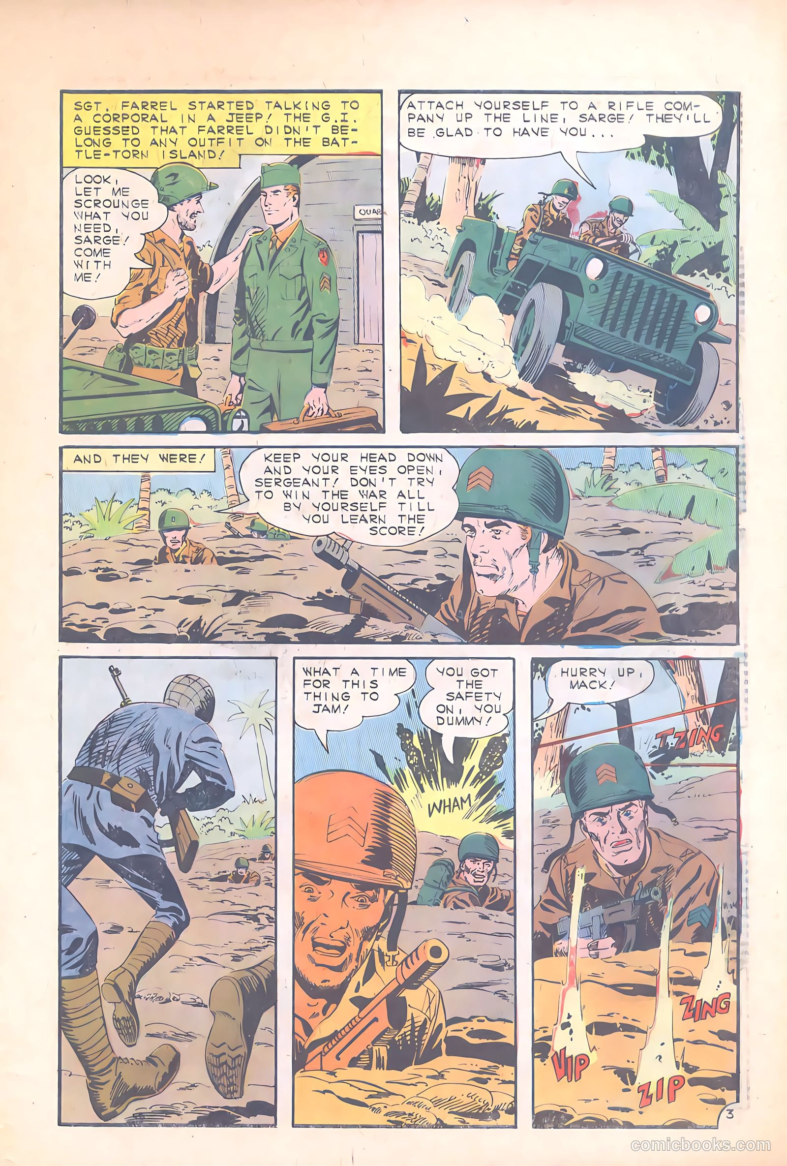 Army War Heroes #10 (1965) — page 27 of 36