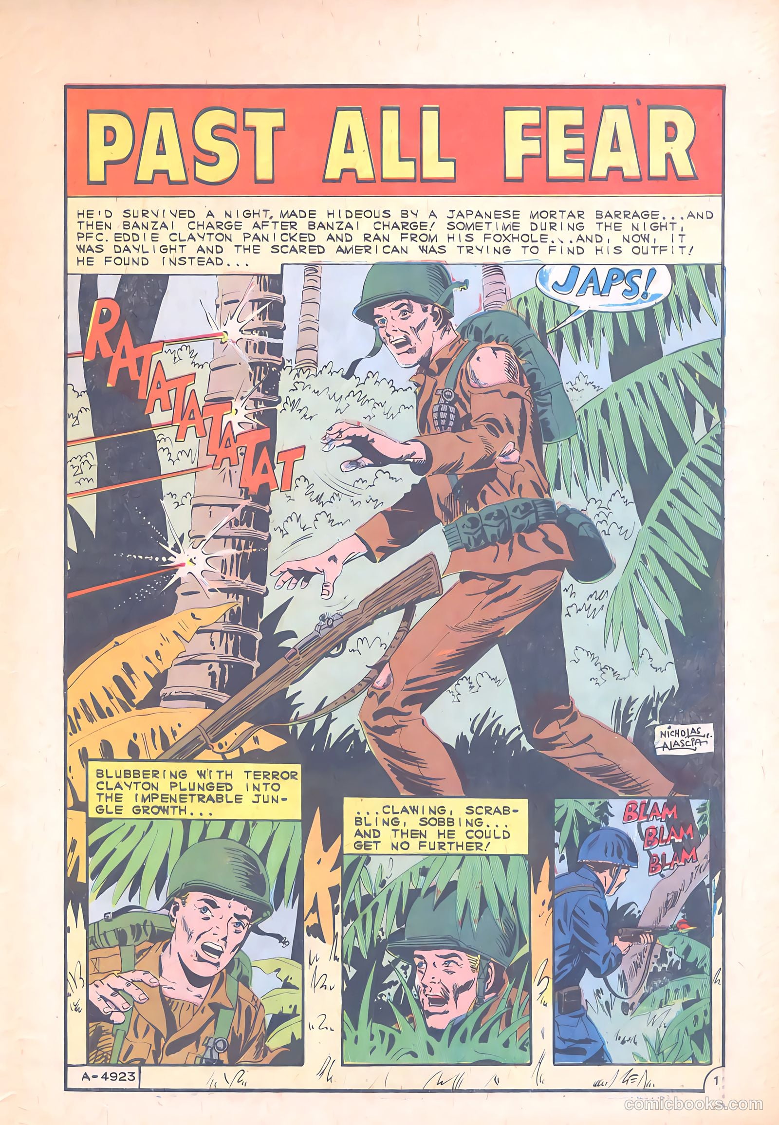 Army War Heroes #10 (1965) — page 31 of 36