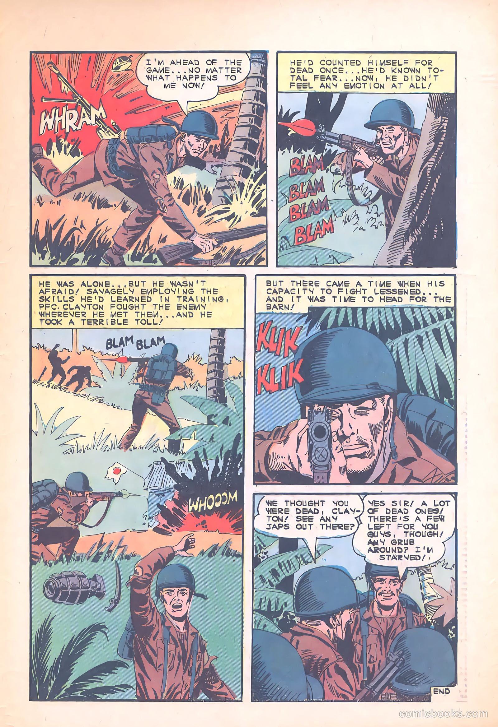 Army War Heroes #10 (1965) — page 33 of 36