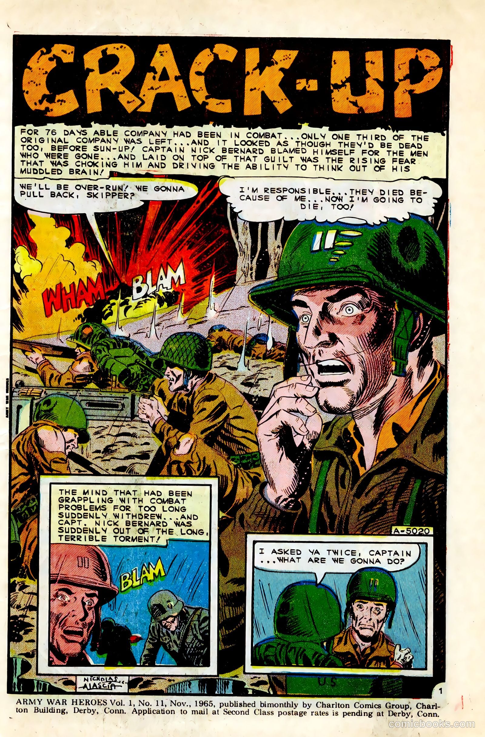 Army War Heroes #11 (1965) — page 3 of 36