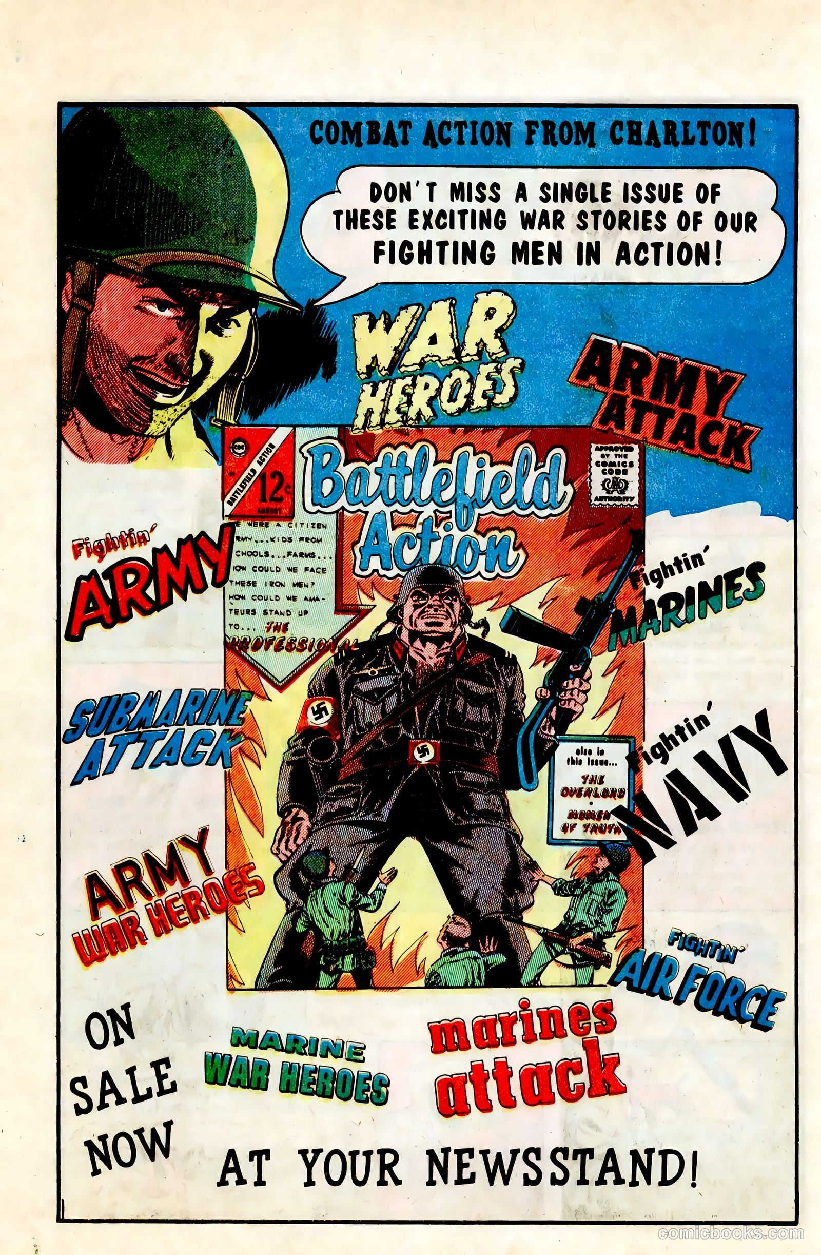 Army War Heroes #11 (1965) — page 8 of 36