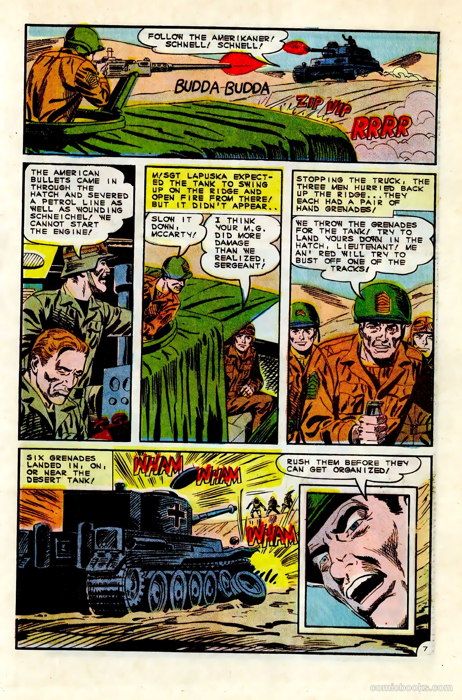 Army War Heroes #11 (1965) — page 21 of 36