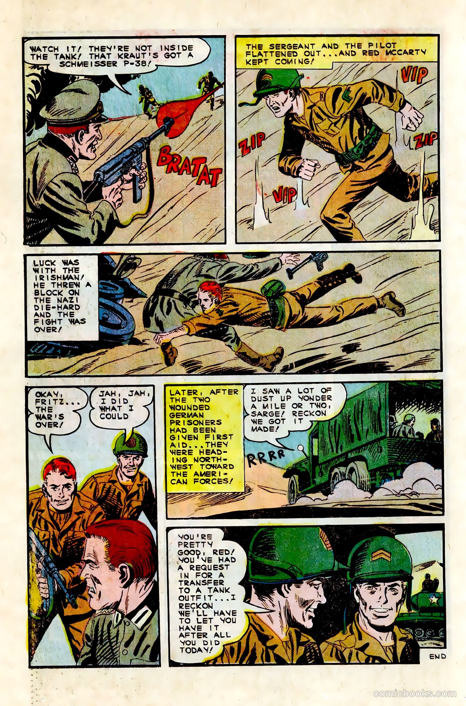 Army War Heroes #11 (1965) — page 22 of 36