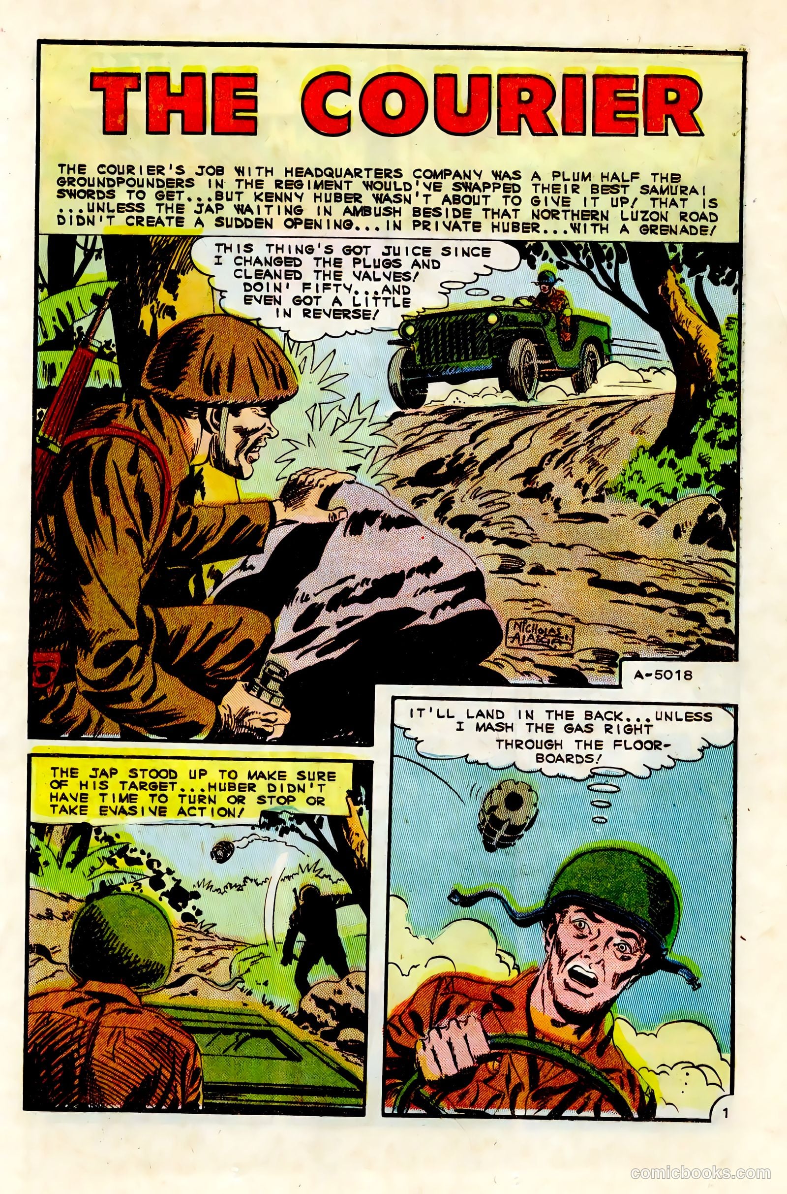 Army War Heroes #11 (1965) — page 25 of 36