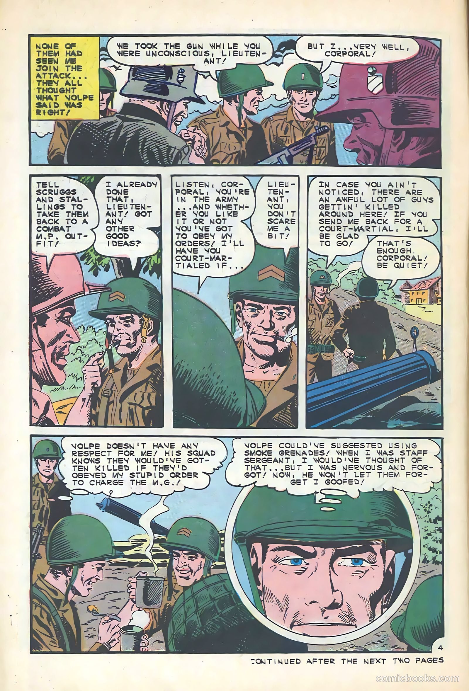 Army War Heroes #12 (1966) — page 6 of 36