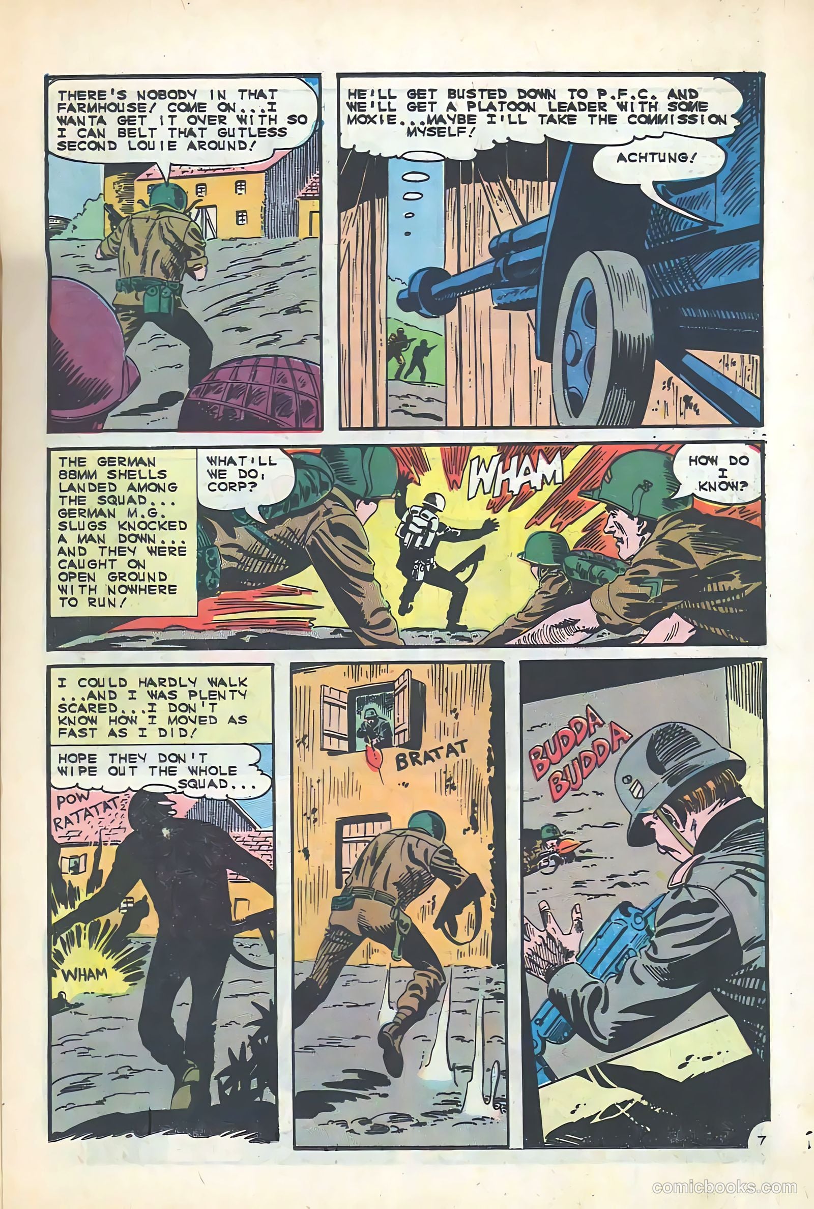 Army War Heroes #12 (1966) — page 11 of 36