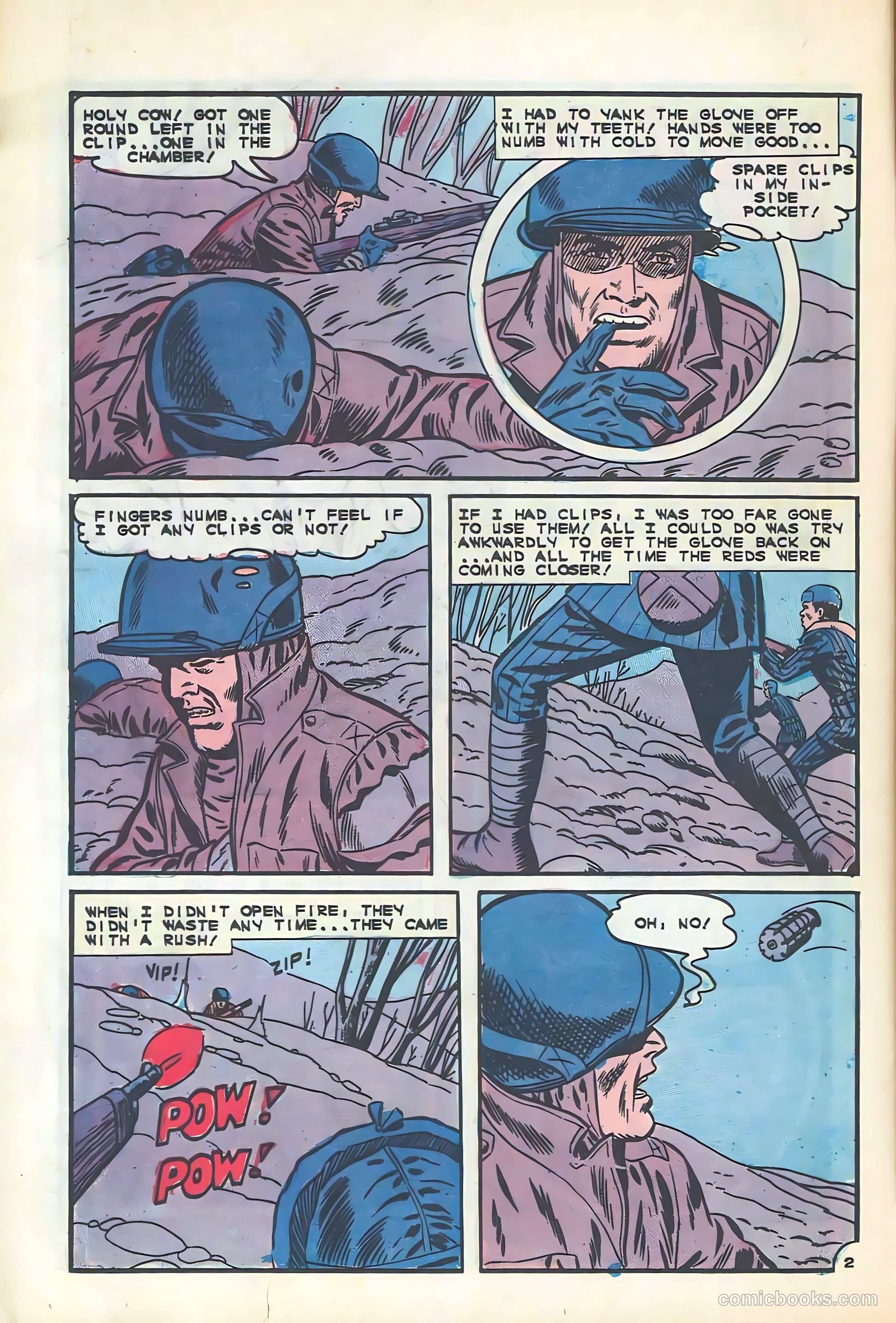 Army War Heroes #12 (1966) — page 16 of 36