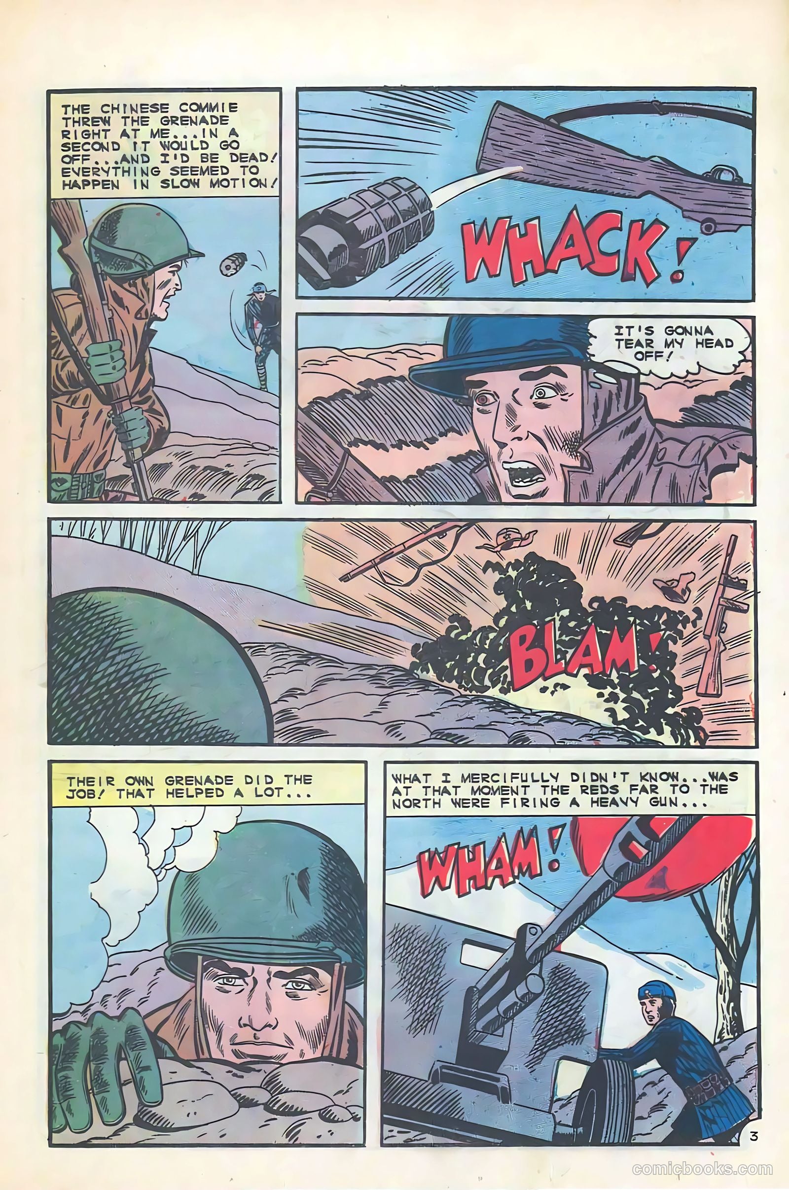Army War Heroes #12 (1966) — page 17 of 36