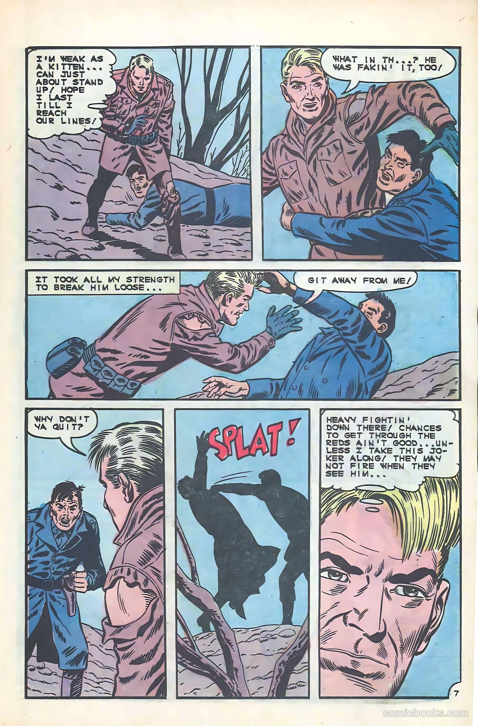 Army War Heroes #12 (1966) — page 21 of 36