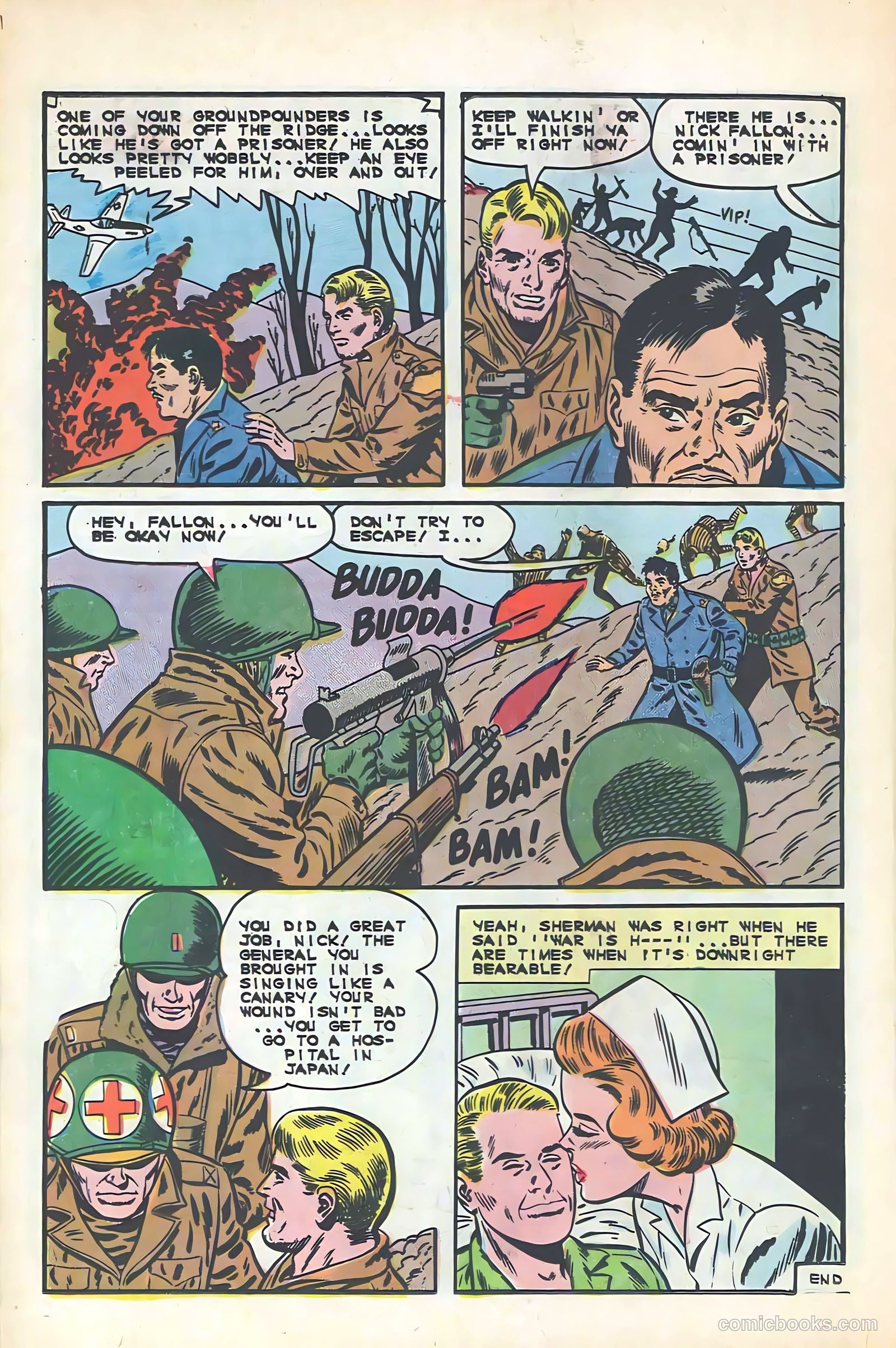 Army War Heroes #12 (1966) — page 22 of 36