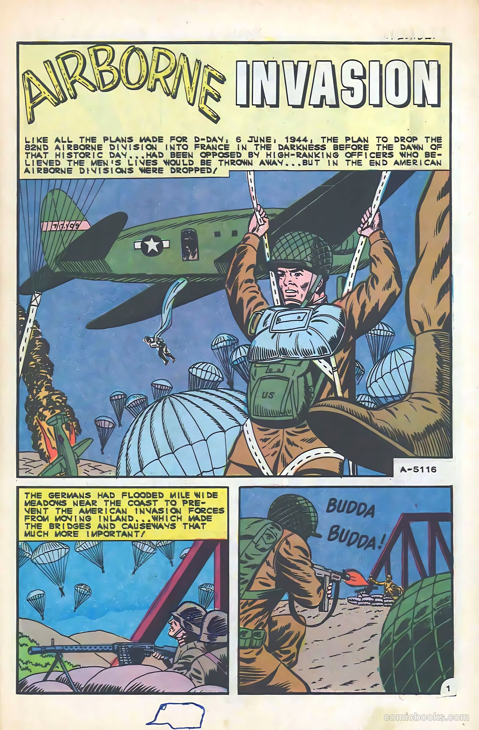 Army War Heroes #12 (1966) — page 31 of 36