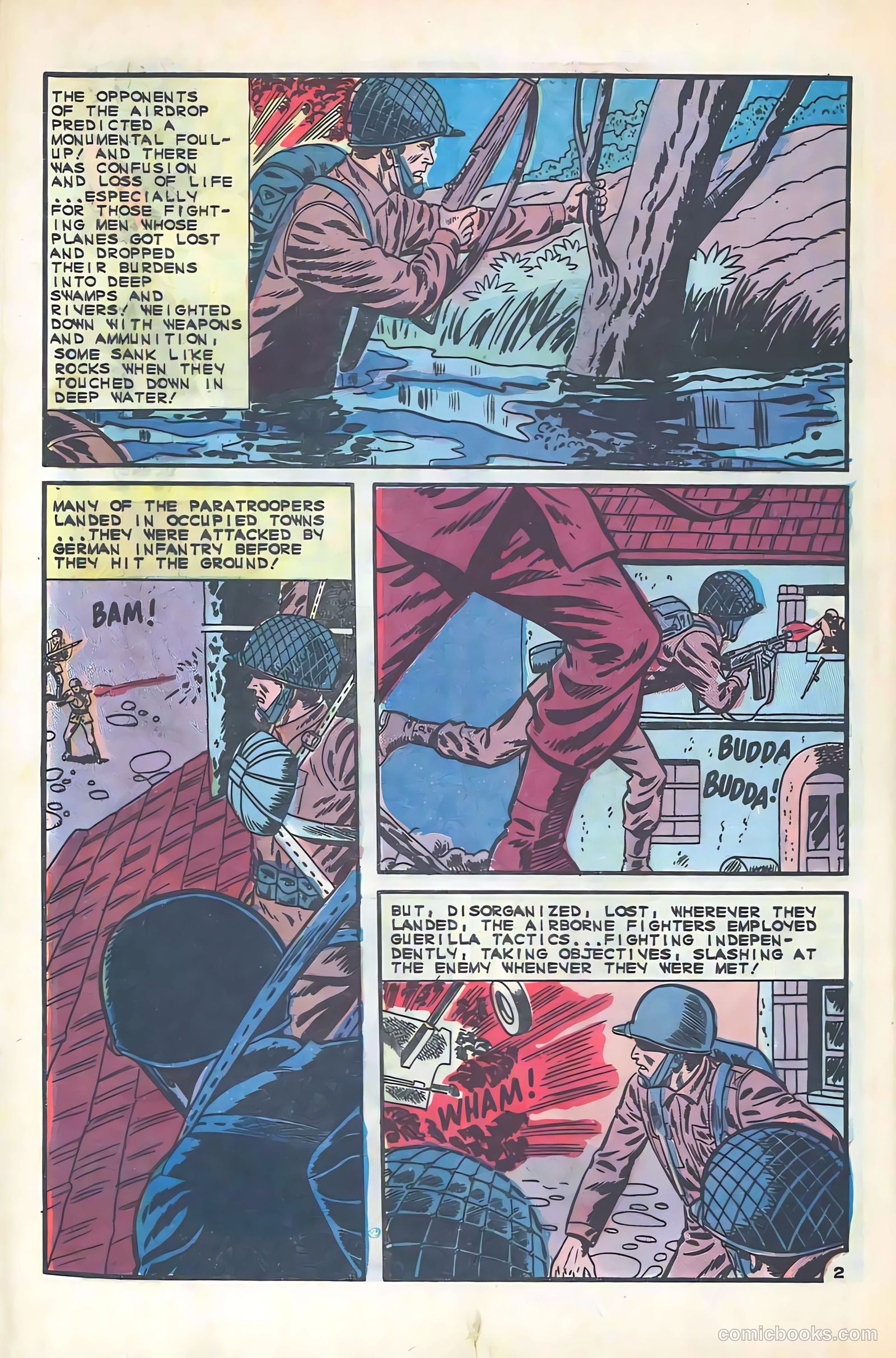 Army War Heroes #12 (1966) — page 32 of 36