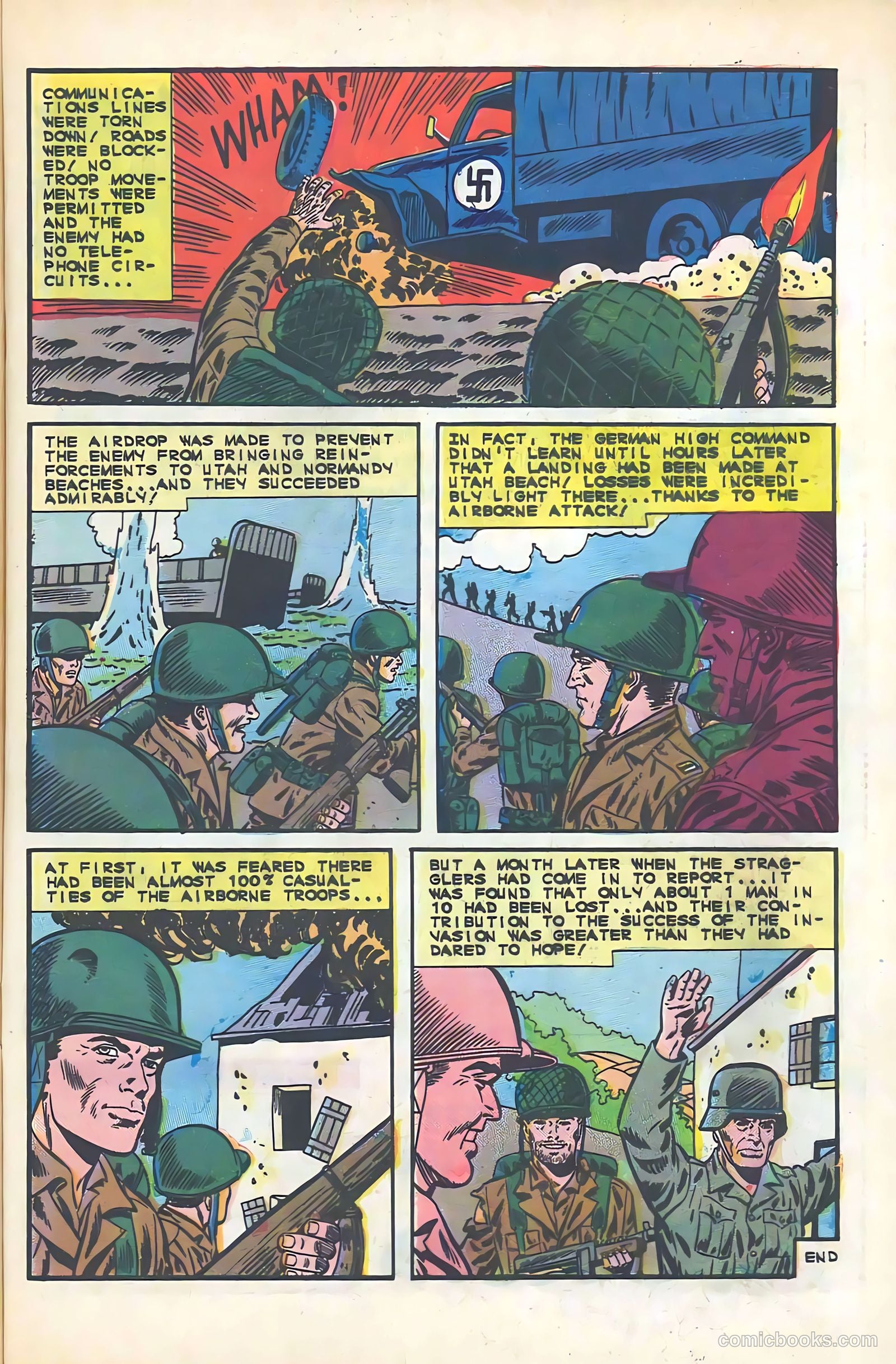 Army War Heroes #12 (1966) — page 33 of 36